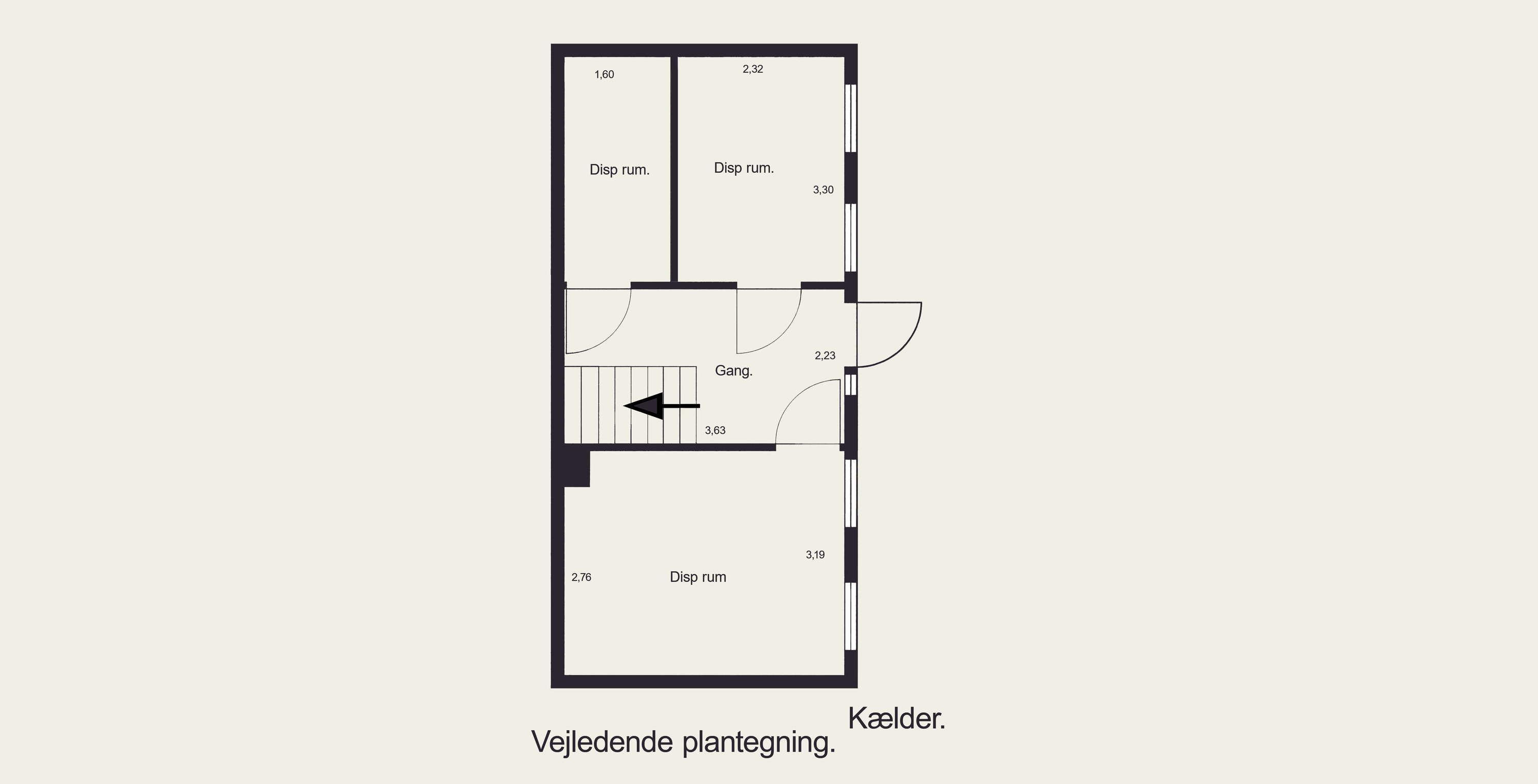 Plantegninger billede af Landevejen 13, Jordløse, 5683 Haarby