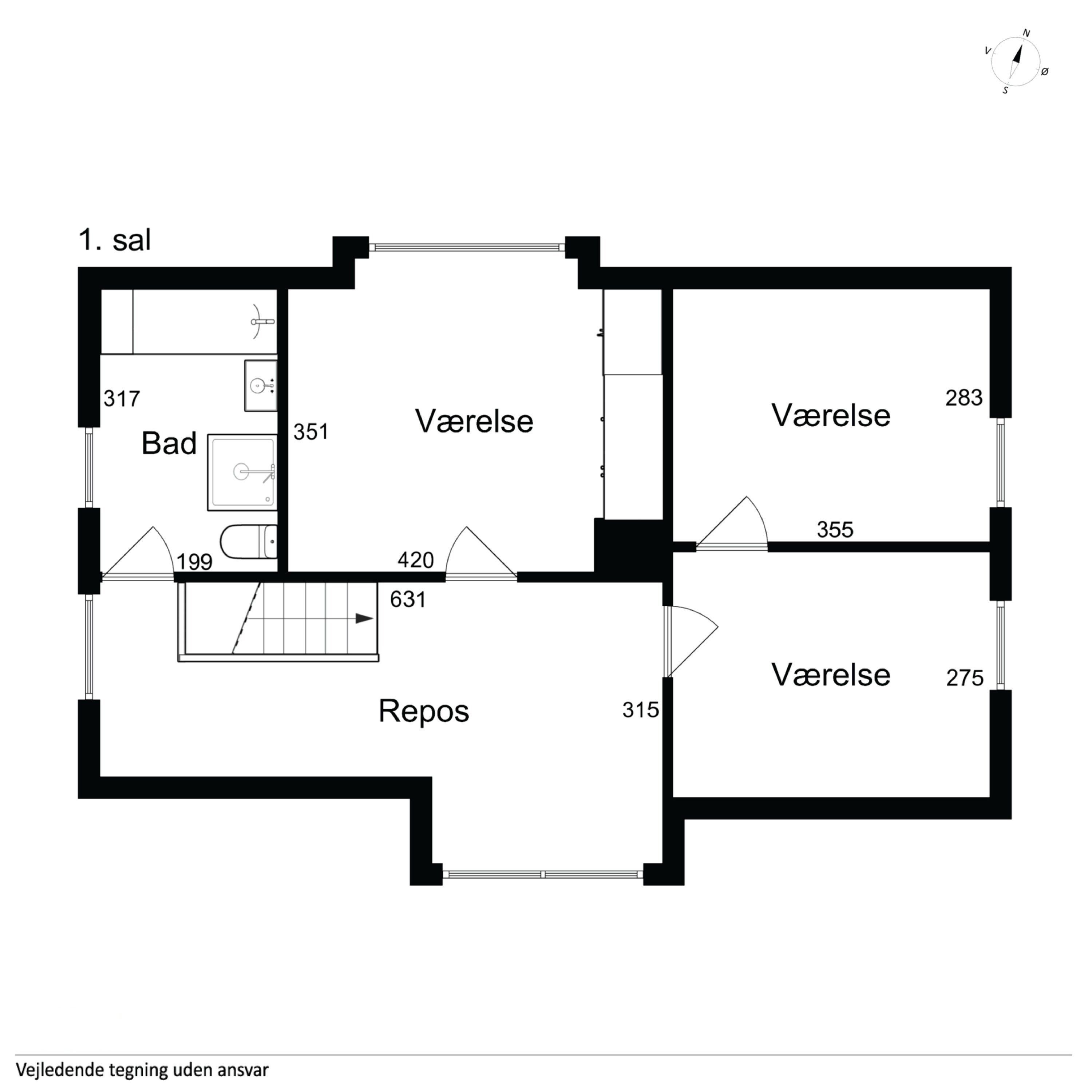 Plantegninger billede af Vilhelmsborgvej 69, Linde, 7600 Struer