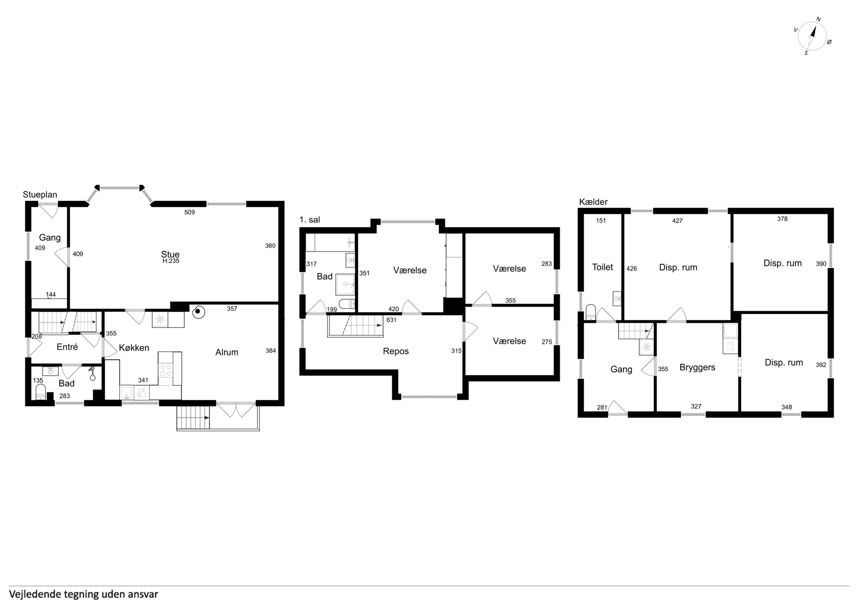 Plantegninger billede af Vilhelmsborgvej 69, Linde, 7600 Struer