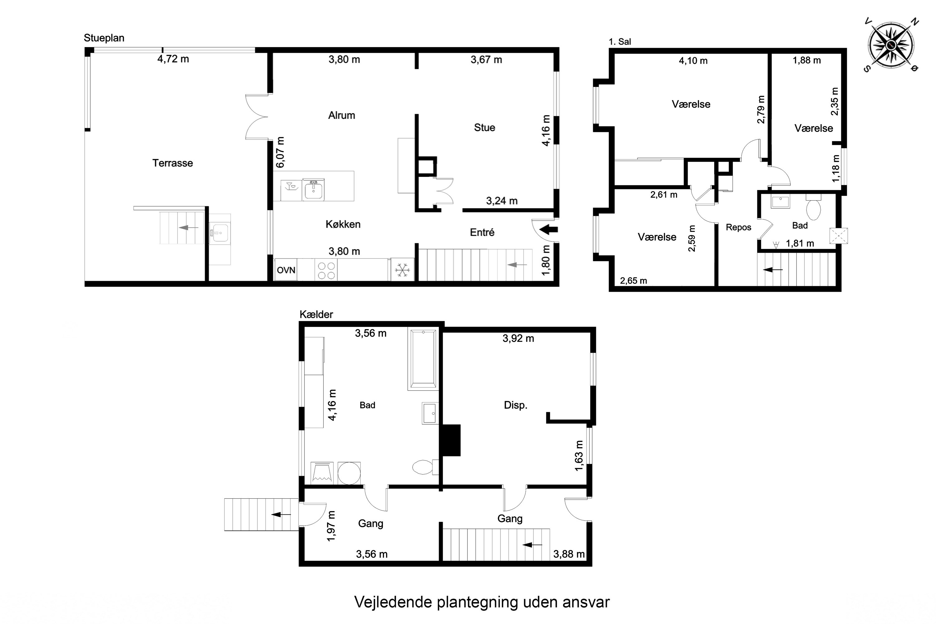 Plantegninger billede af Borchsvej 6, Bolbro, 5200 Odense V