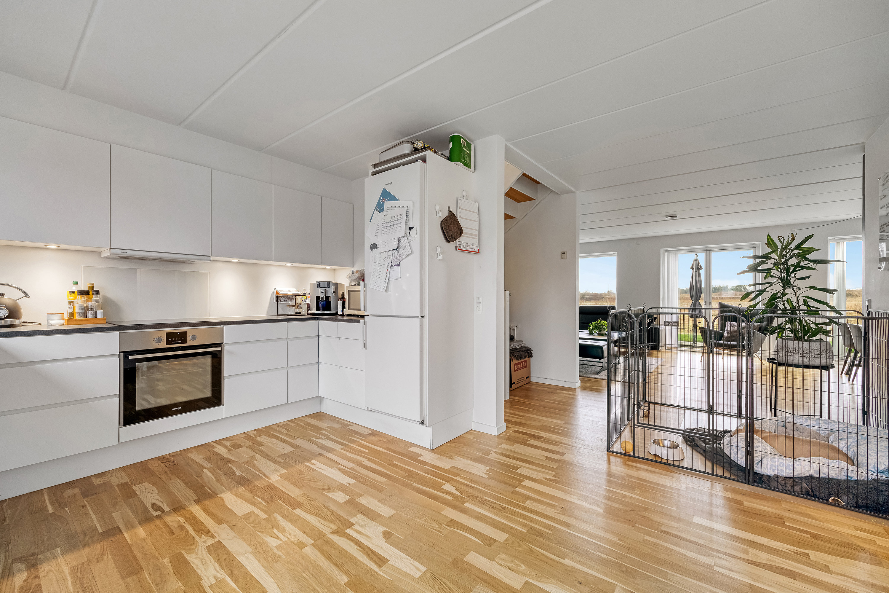 Fremhævet køkken alrum billede i fuldskærmstilstand. Billede af Okavangovej 18, Vinge, 3600 Frederikssund