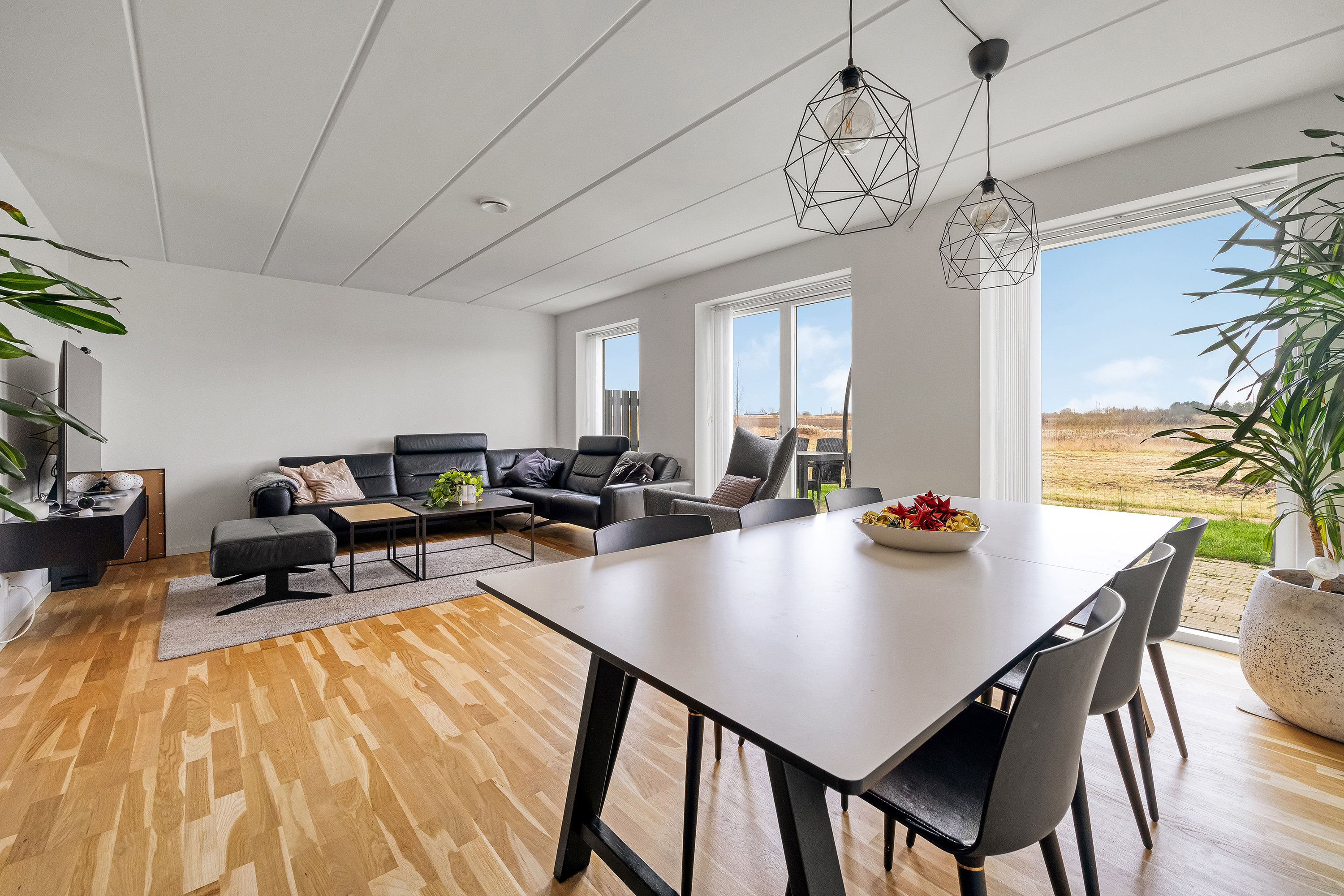 Fremhævet stue billede i fuldskærmstilstand. Billede af Okavangovej 18, Vinge, 3600 Frederikssund