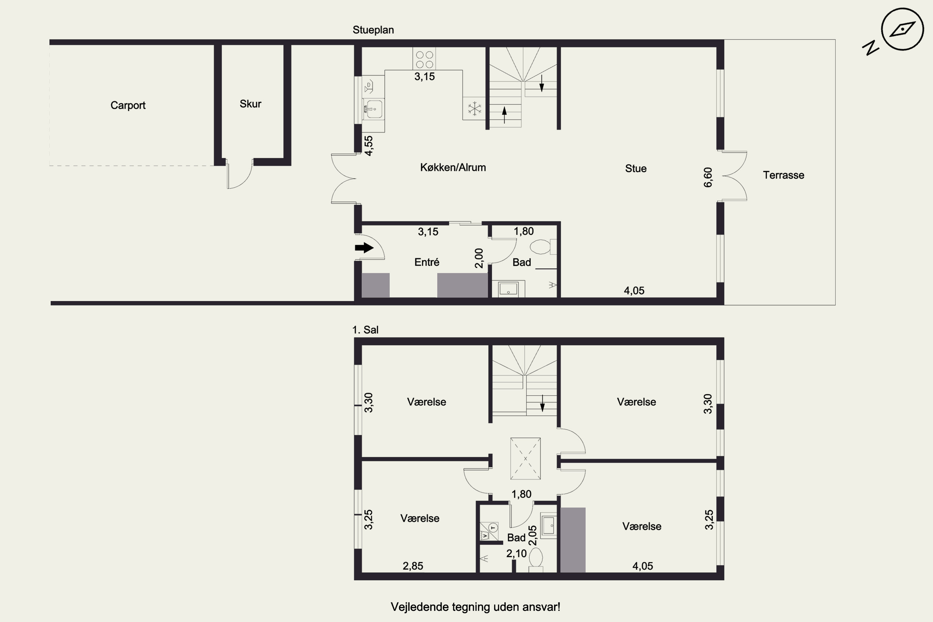 Plantegninger billede af Okavangovej 18, Vinge, 3600 Frederikssund