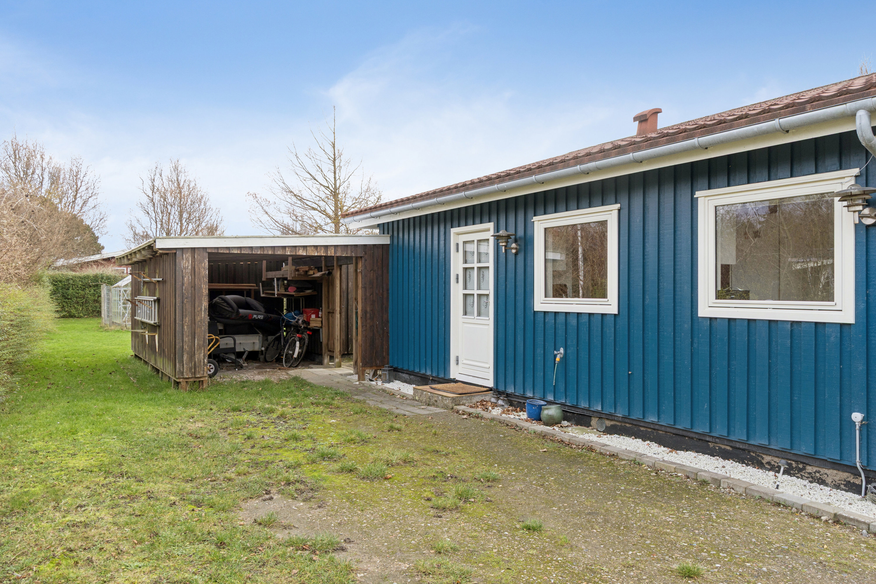 Fremhævet udendørs billede i fuldskærmstilstand. Billede af Musvitvej 4, Kirke Stillinge, 4200 Slagelse