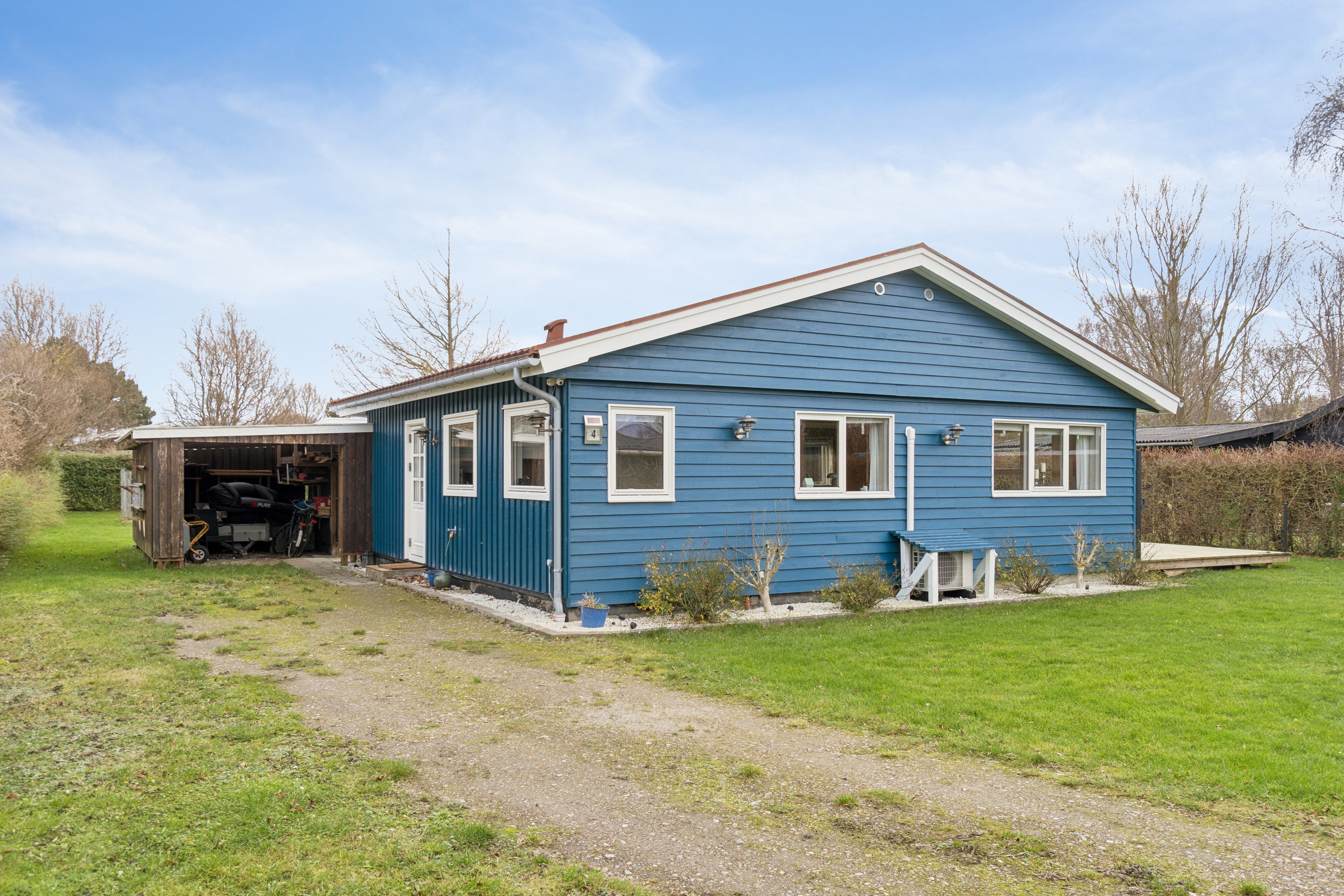 Fremhævet udendørs billede i fuldskærmstilstand. Billede af Musvitvej 4, Kirke Stillinge, 4200 Slagelse