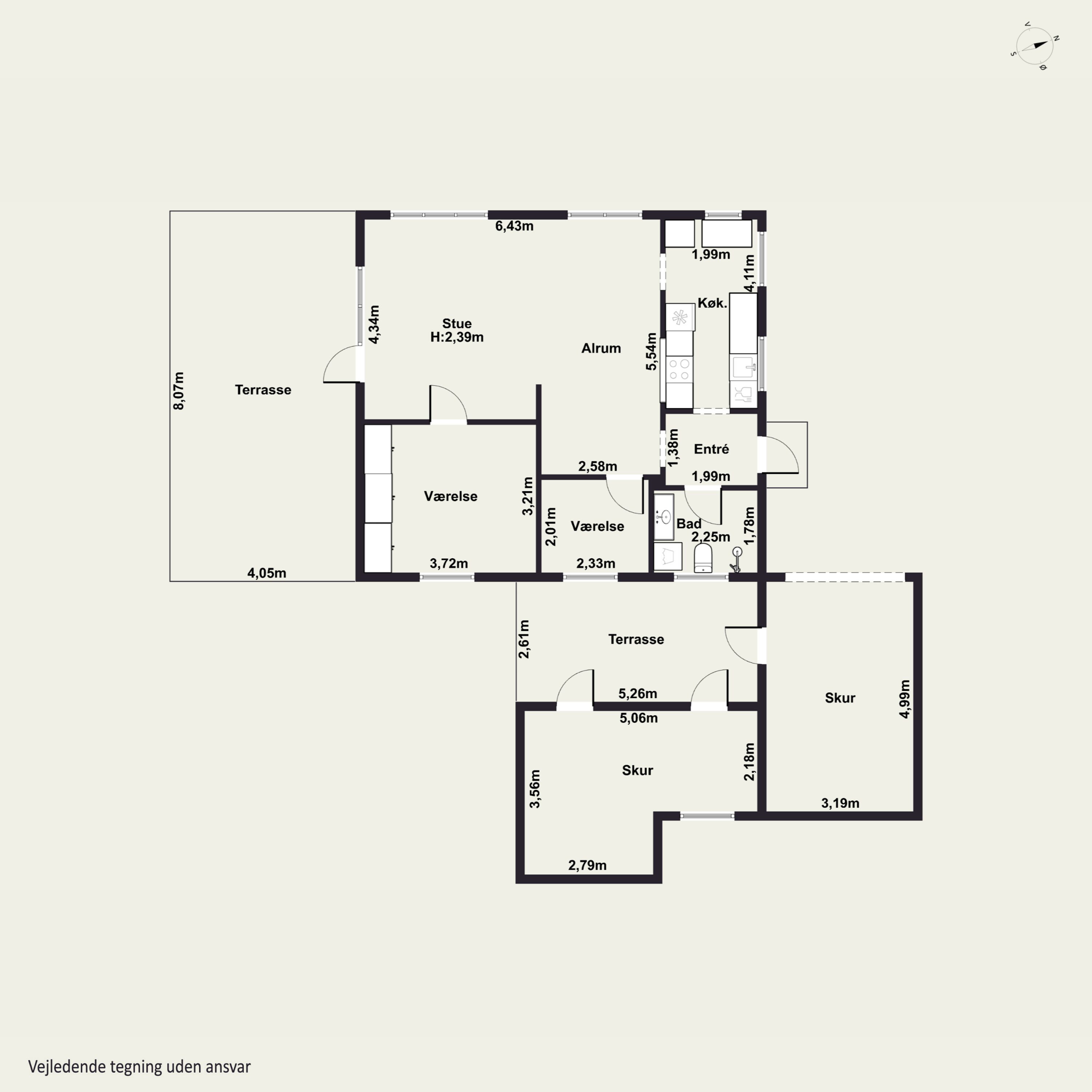 Plantegninger billede af Musvitvej 4, Kirke Stillinge, 4200 Slagelse
