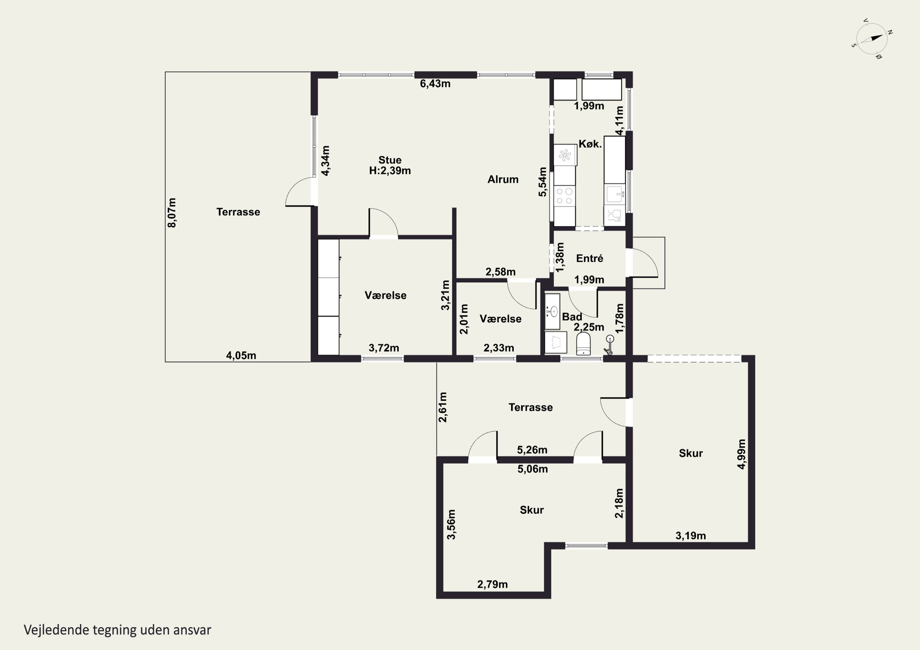 Plantegninger billede af Musvitvej 4, Kirke Stillinge, 4200 Slagelse