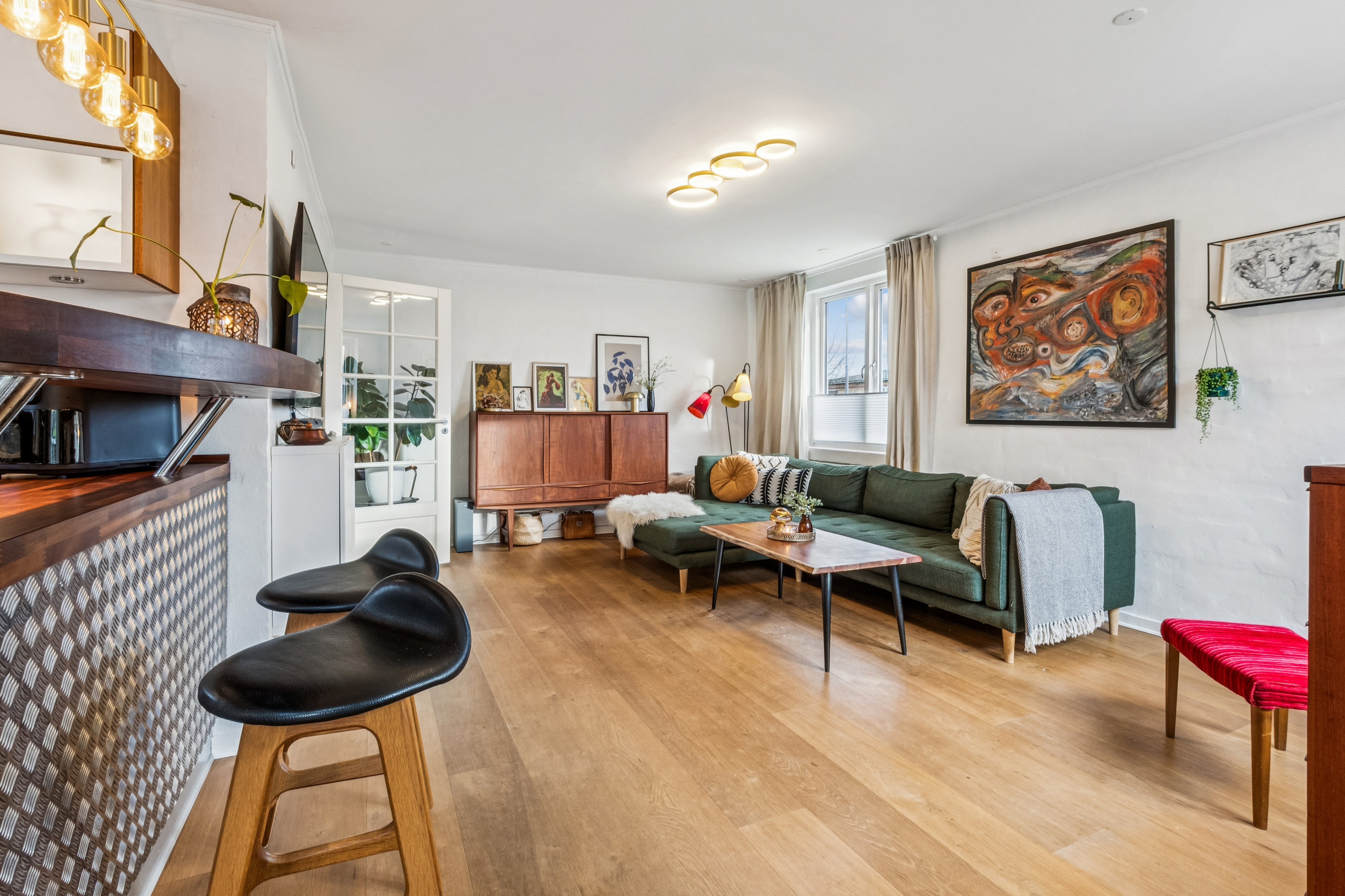 Fremhævet stue billede i fuldskærmstilstand. Billede af Fredensgade 30, 7800 Skive