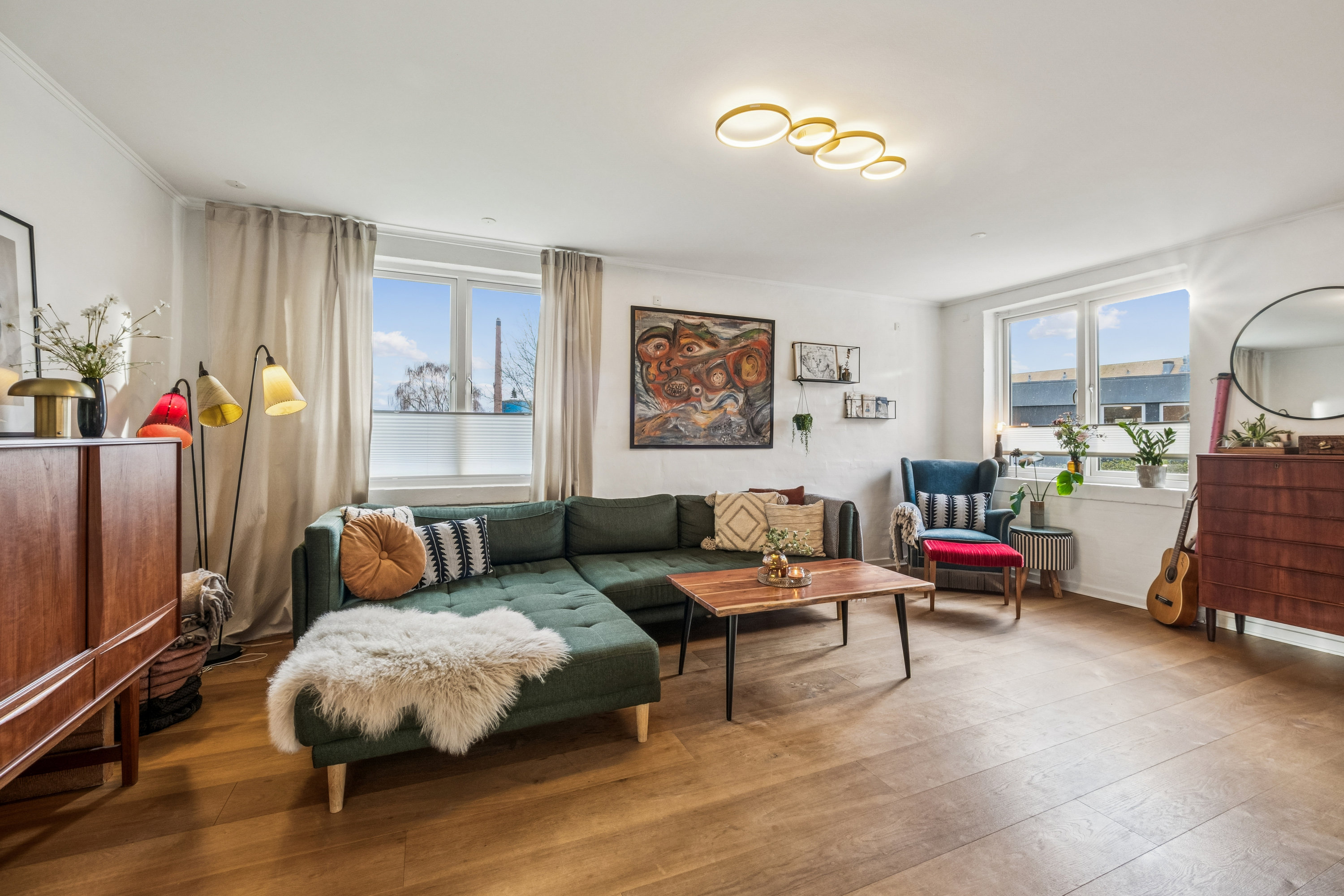 Fremhævet stue billede i fuldskærmstilstand. Billede af Fredensgade 30, 7800 Skive