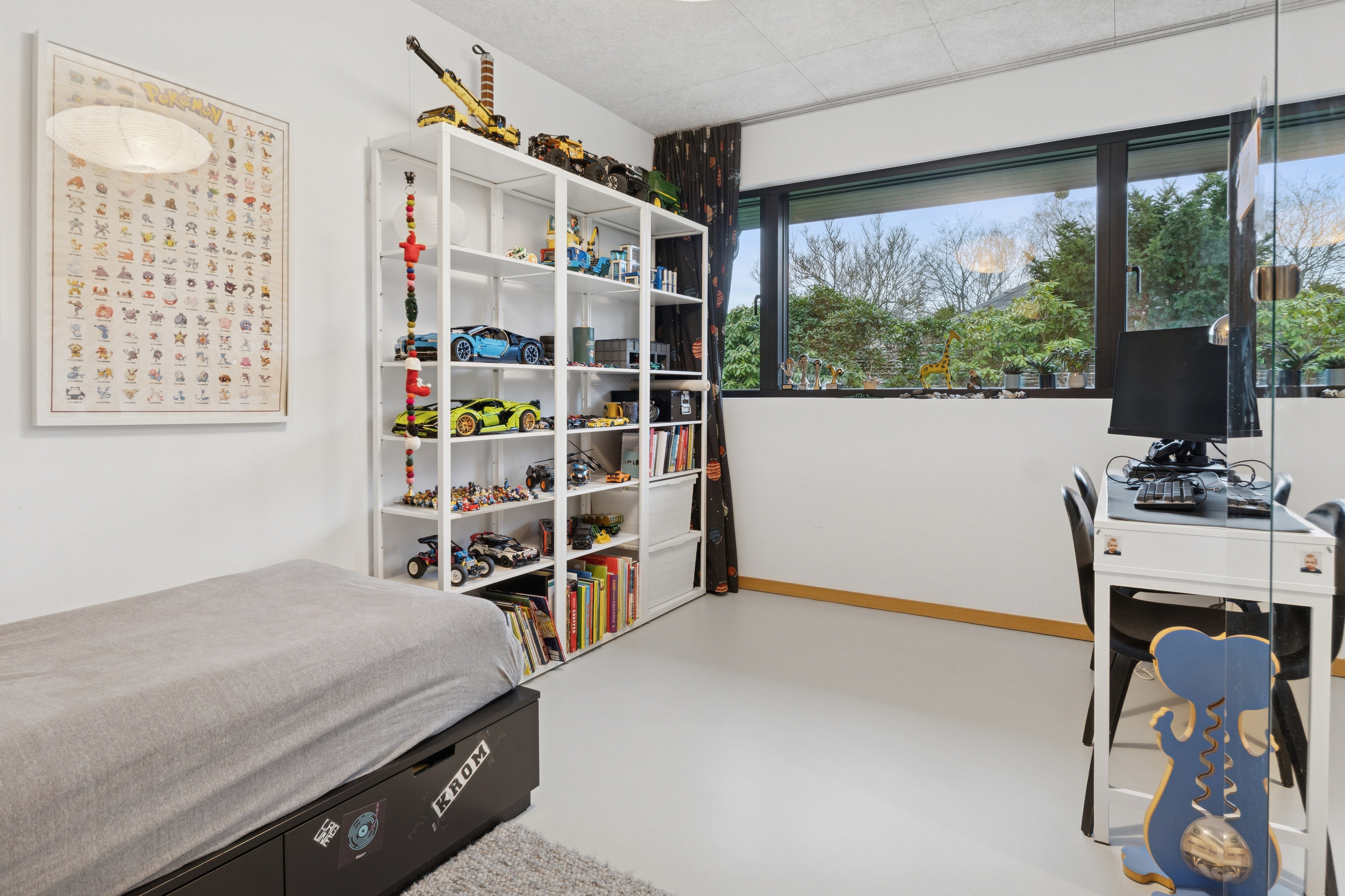 Fremhævet soveværelse billede i fuldskærmstilstand. Billede af Søndervej 38A, 2830 Virum