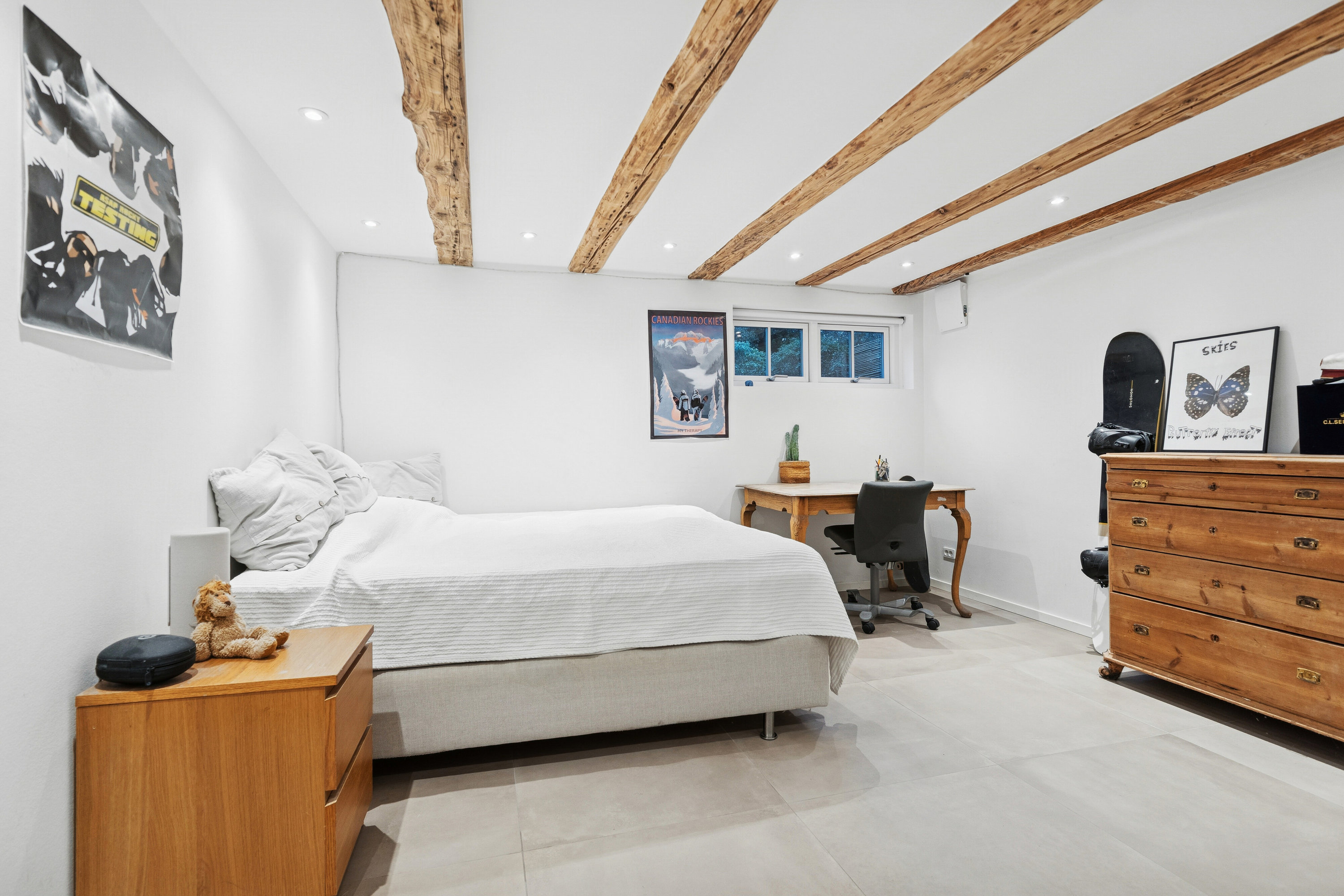 Fremhævet soveværelse billede i fuldskærmstilstand. Billede af Søndervej 21, 2830 Virum