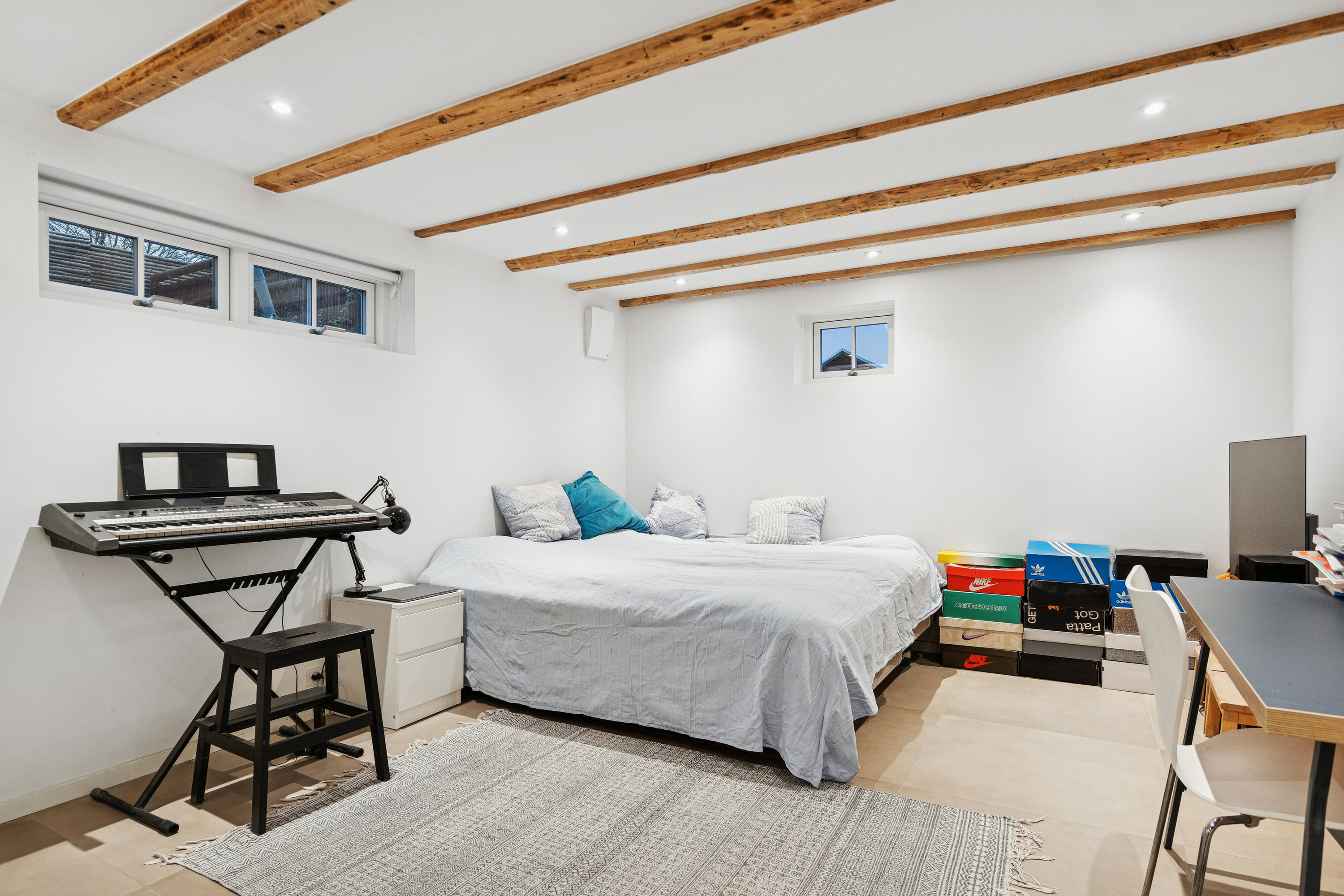 Fremhævet soveværelse billede i fuldskærmstilstand. Billede af Søndervej 21, 2830 Virum