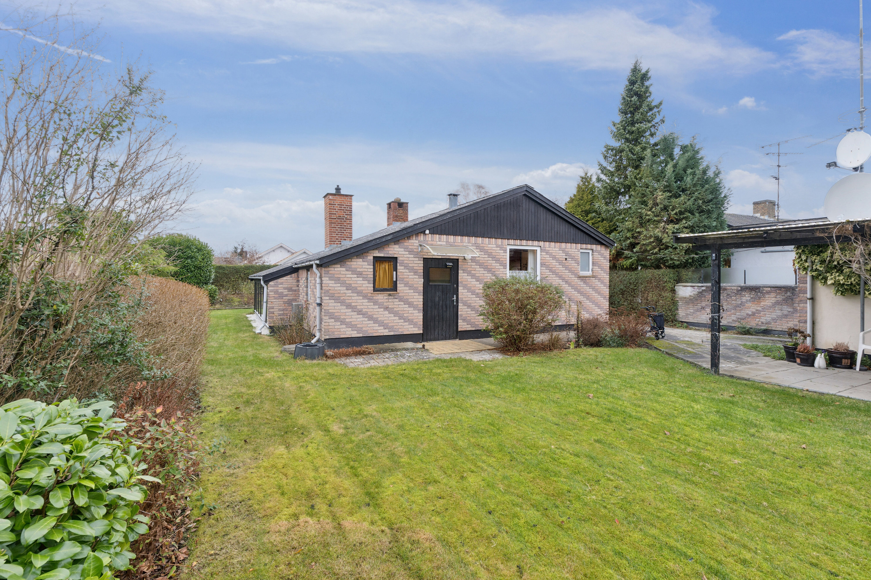 Villa: Set fra haven på Strandholms Alle 41B, 2650 Hvidovre