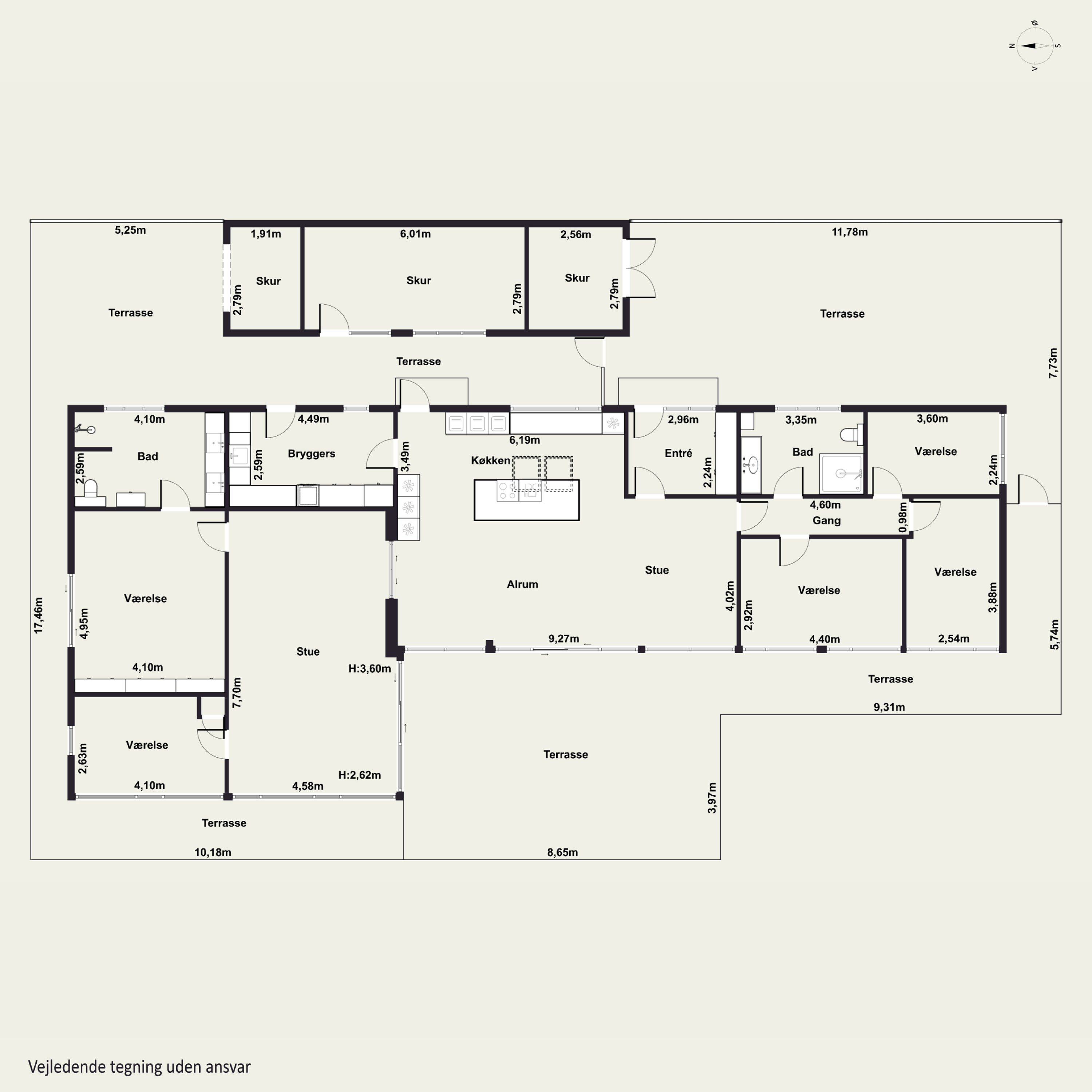 Plantegninger billede af Søndervej 38A, 2830 Virum