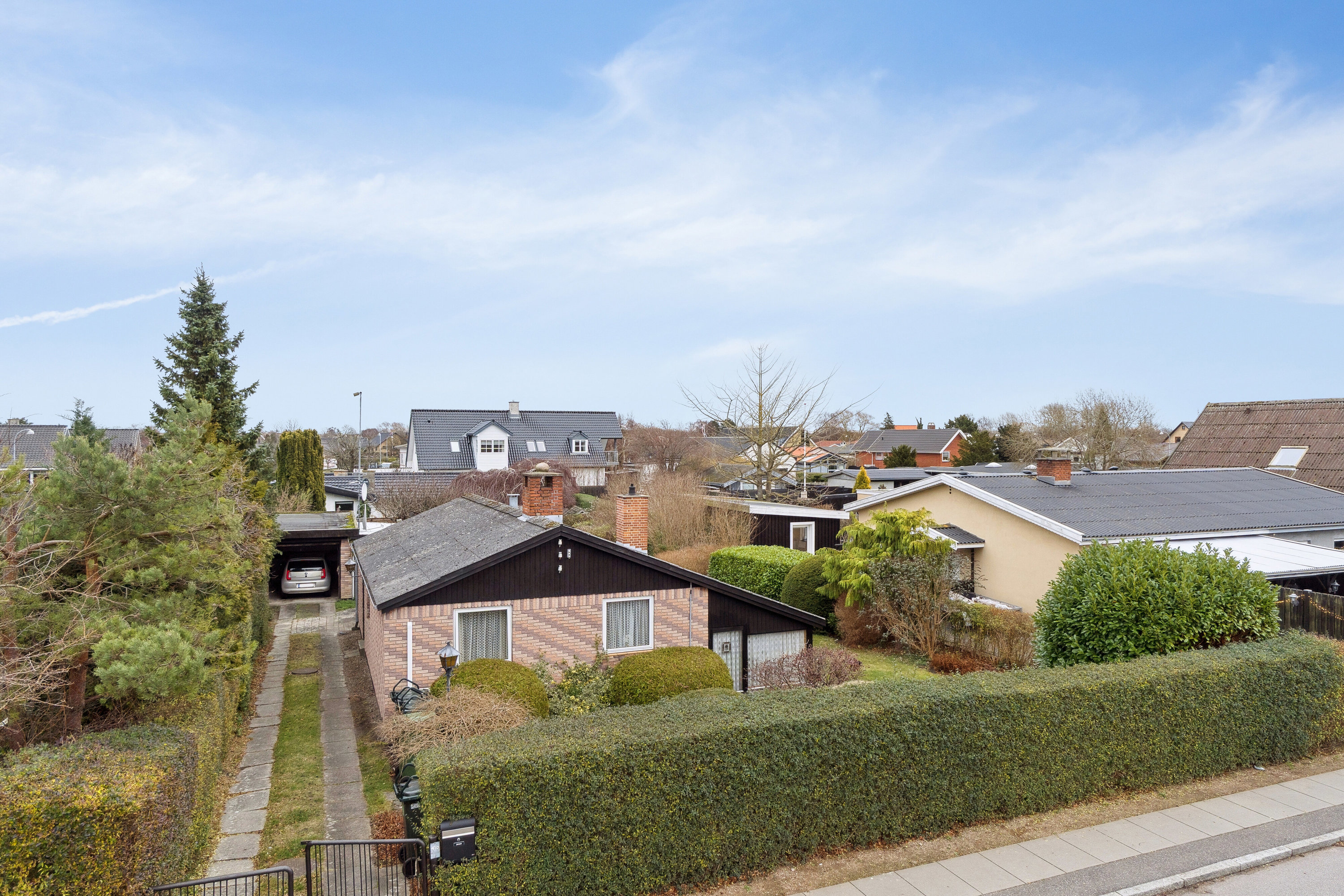 Fremhævet luftfoto billede i fuldskærmstilstand. Billede af Strandholms Alle 41B, 2650 Hvidovre