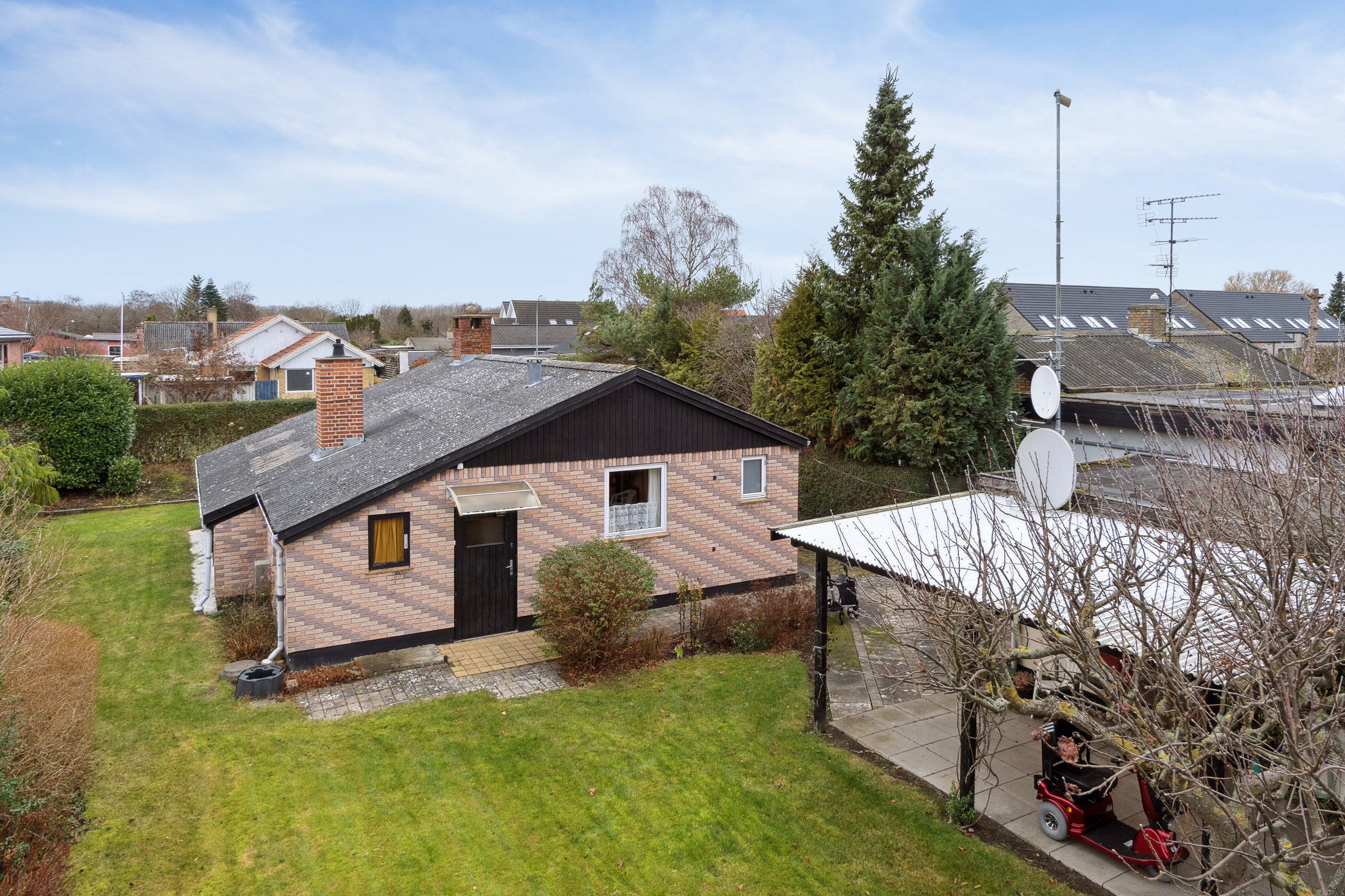 Fremhævet luftfoto billede i fuldskærmstilstand. Billede af Strandholms Alle 41B, 2650 Hvidovre