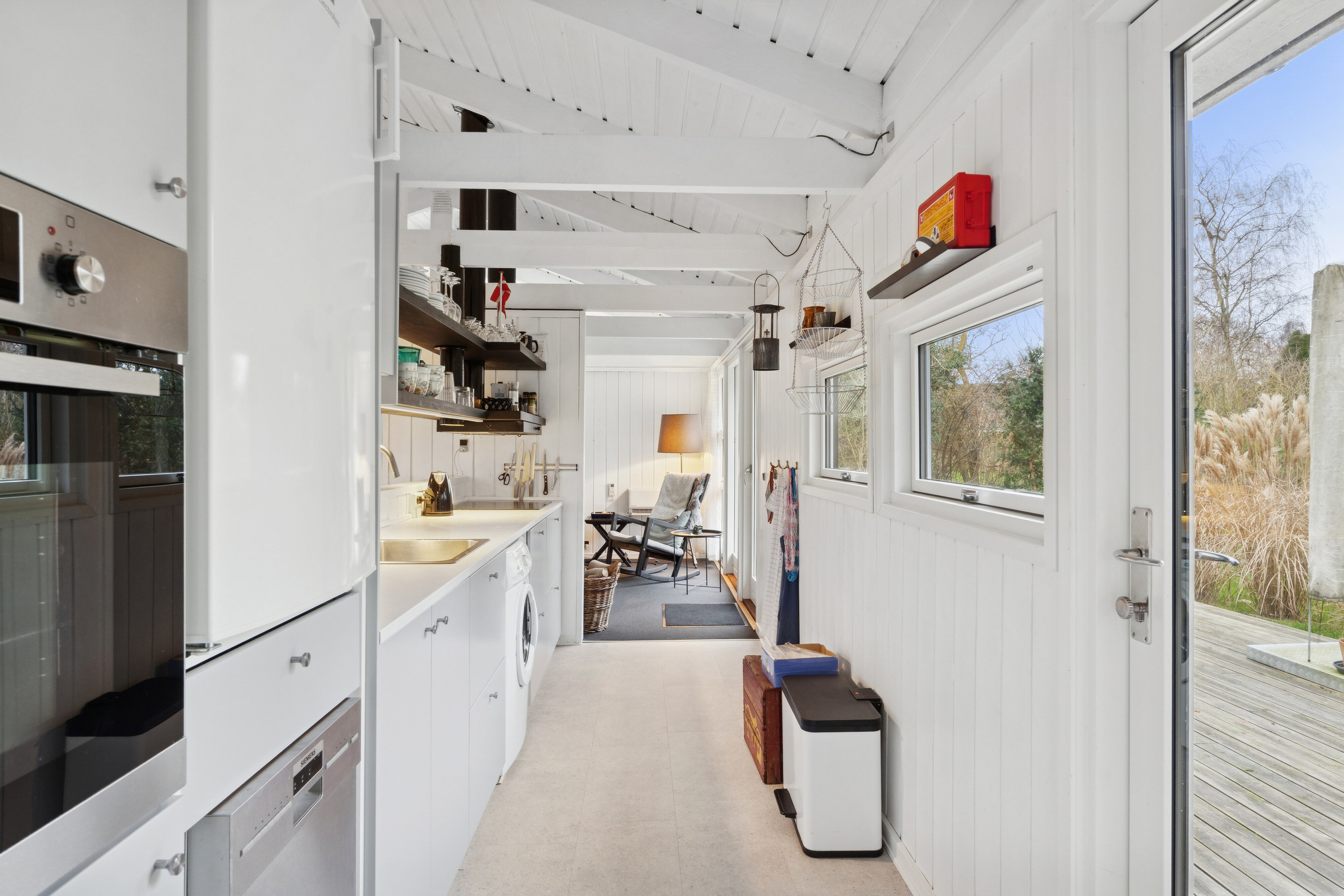 Fremhævet køkken billede i fuldskærmstilstand. Billede af Vagtelvej 14, Bønsvig Str, 4720 Præstø