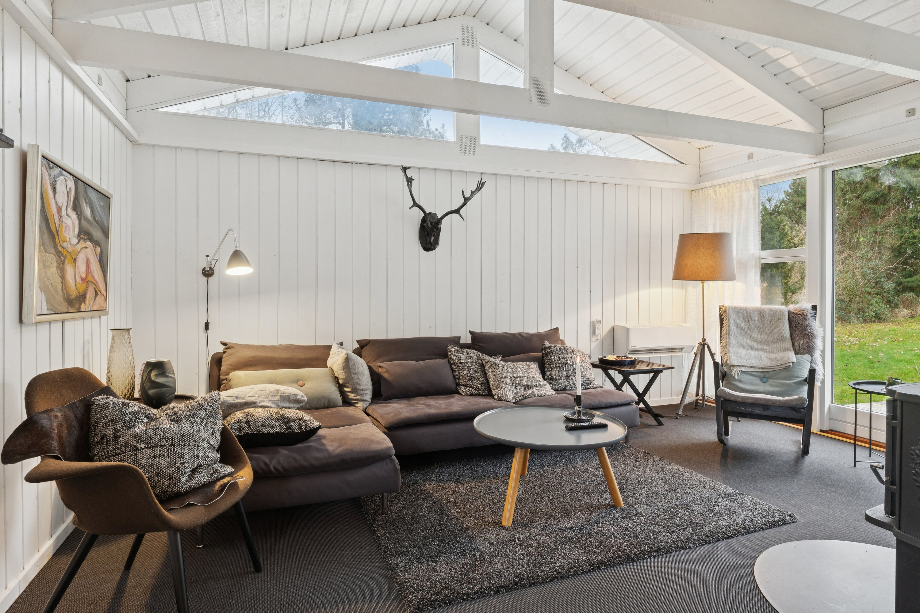 Fremhævet stue billede i fuldskærmstilstand. Billede af Vagtelvej 14, Bønsvig Str, 4720 Præstø