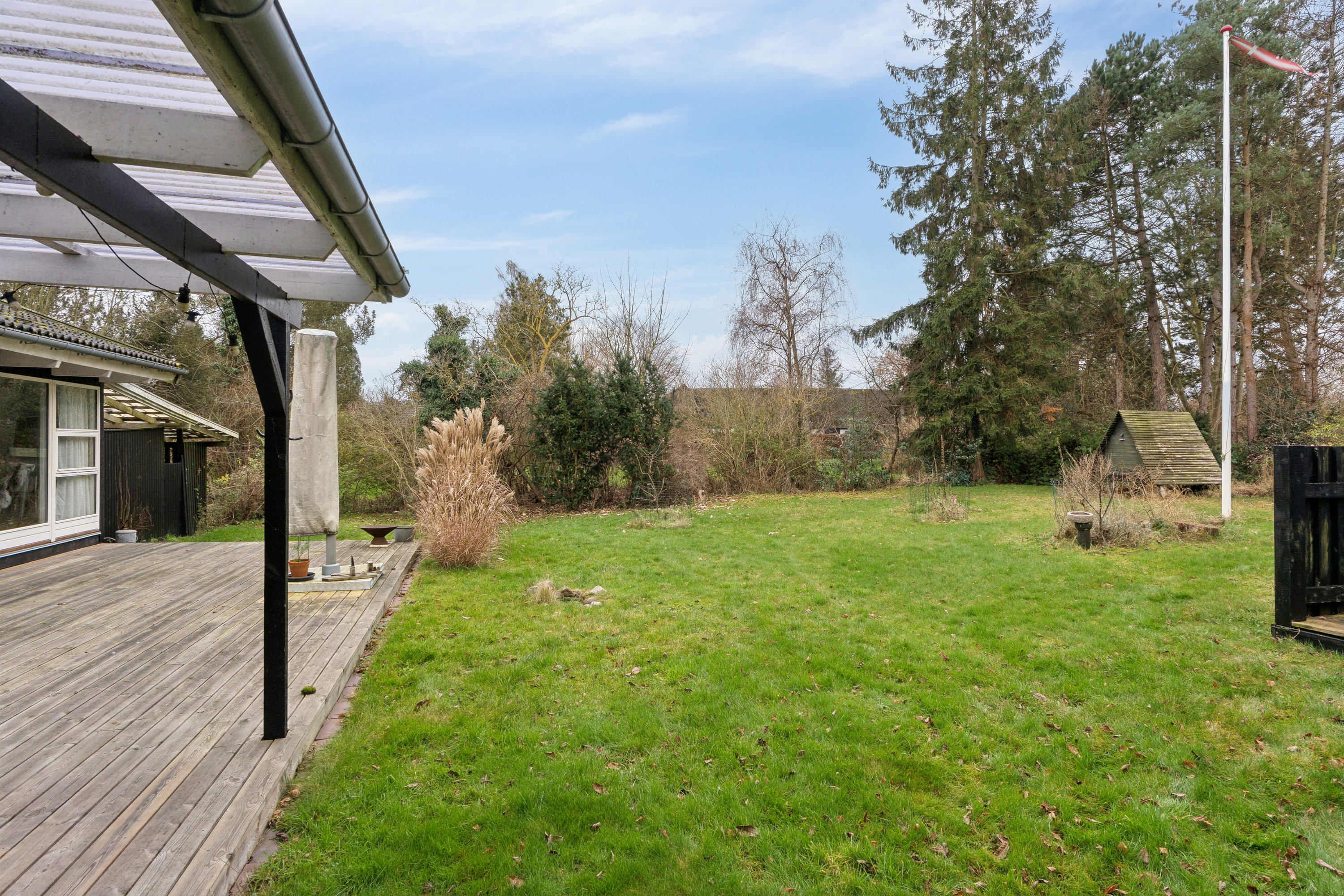 Fremhævet udendørs billede i fuldskærmstilstand. Billede af Vagtelvej 14, Bønsvig Str, 4720 Præstø