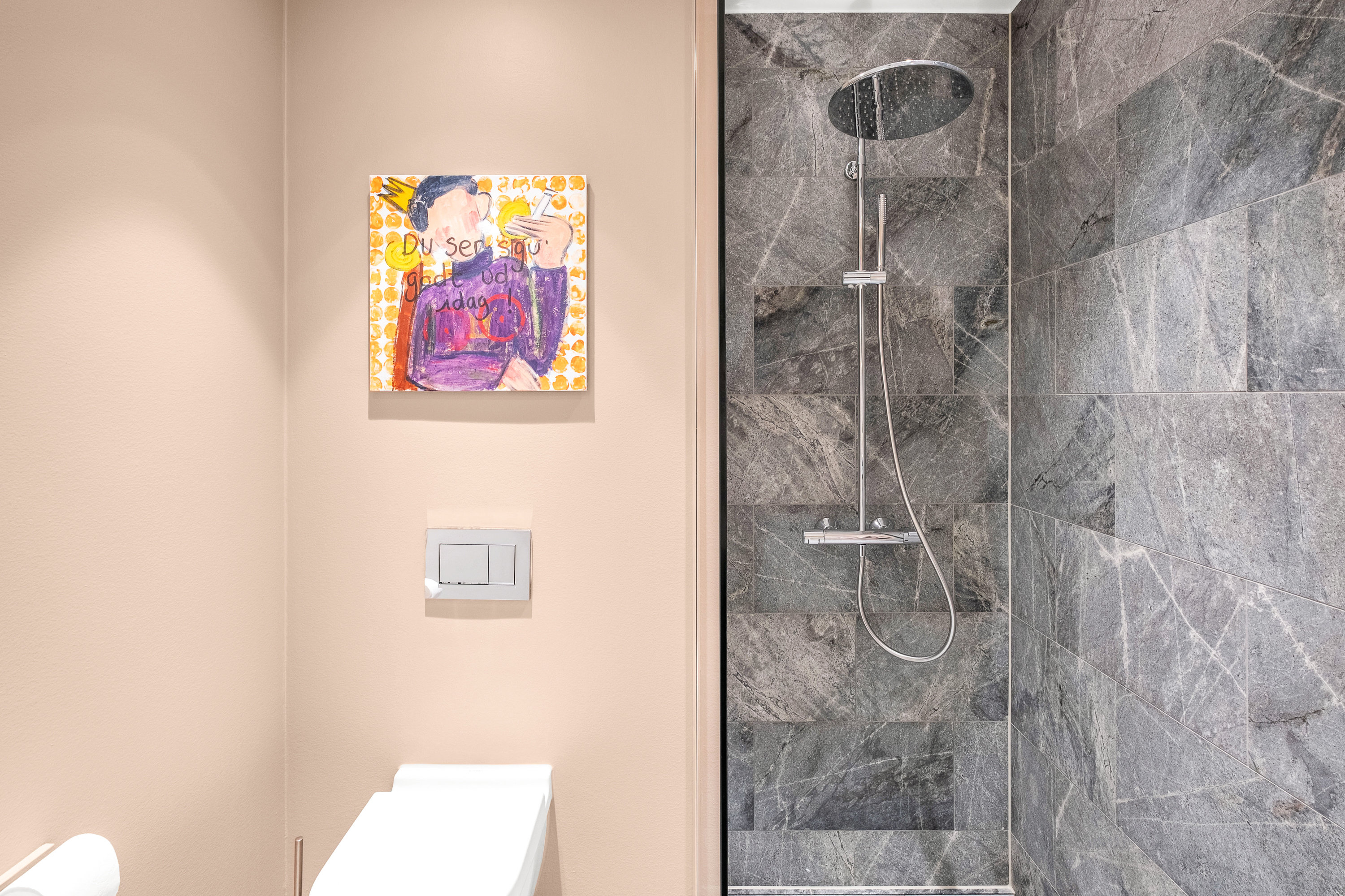 Fremhævet badeværelse billede i fuldskærmstilstand. Billede af Esther Aggebos Gade 30, 3. 4., 8000 Aarhus C