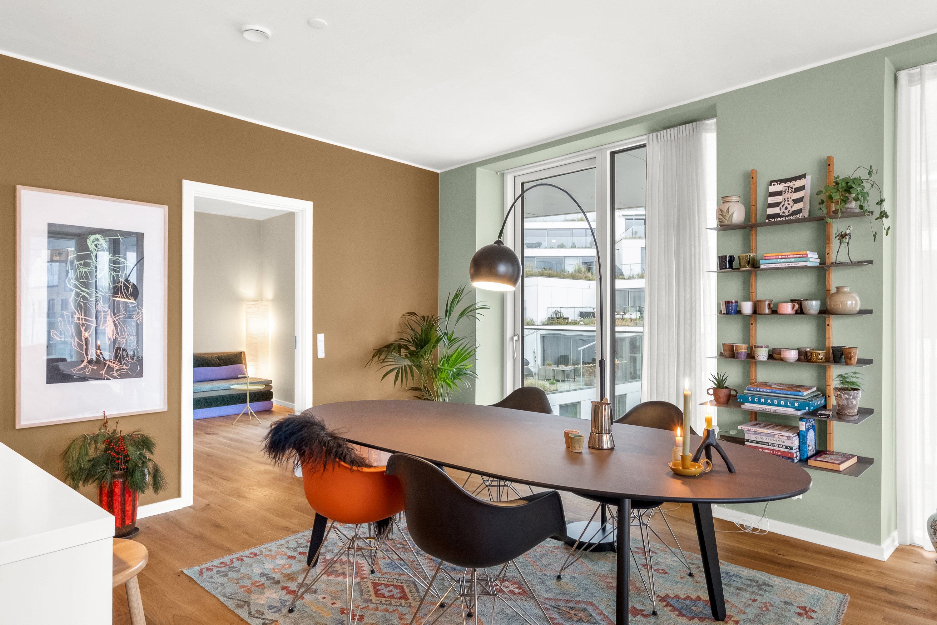 Fremhævet stue billede i fuldskærmstilstand. Billede af Esther Aggebos Gade 30, 3. 4., 8000 Aarhus C