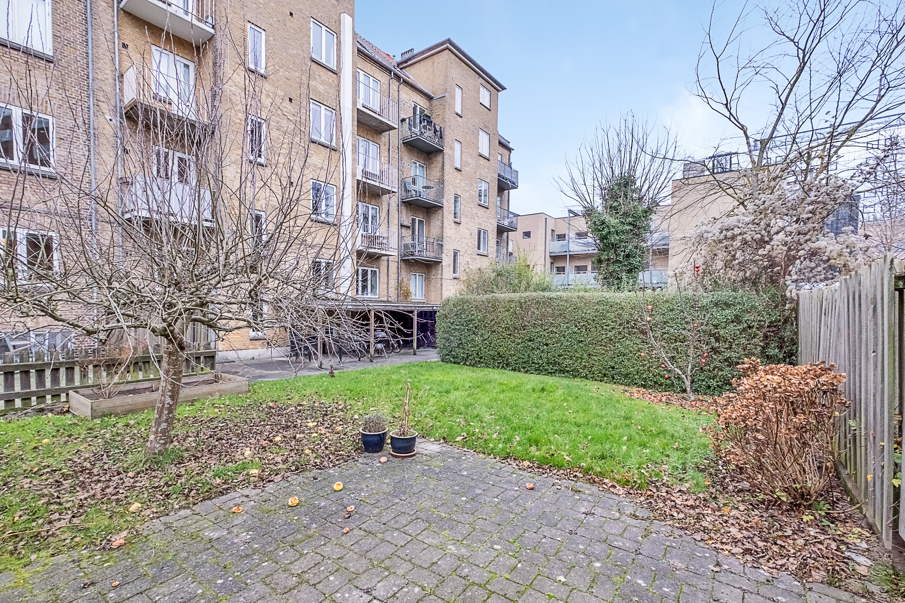 Fremhævet gårdmiljø billede i fuldskærmstilstand. Billede af Eckersbergsgade 21, 1. tv., 8000 Aarhus C