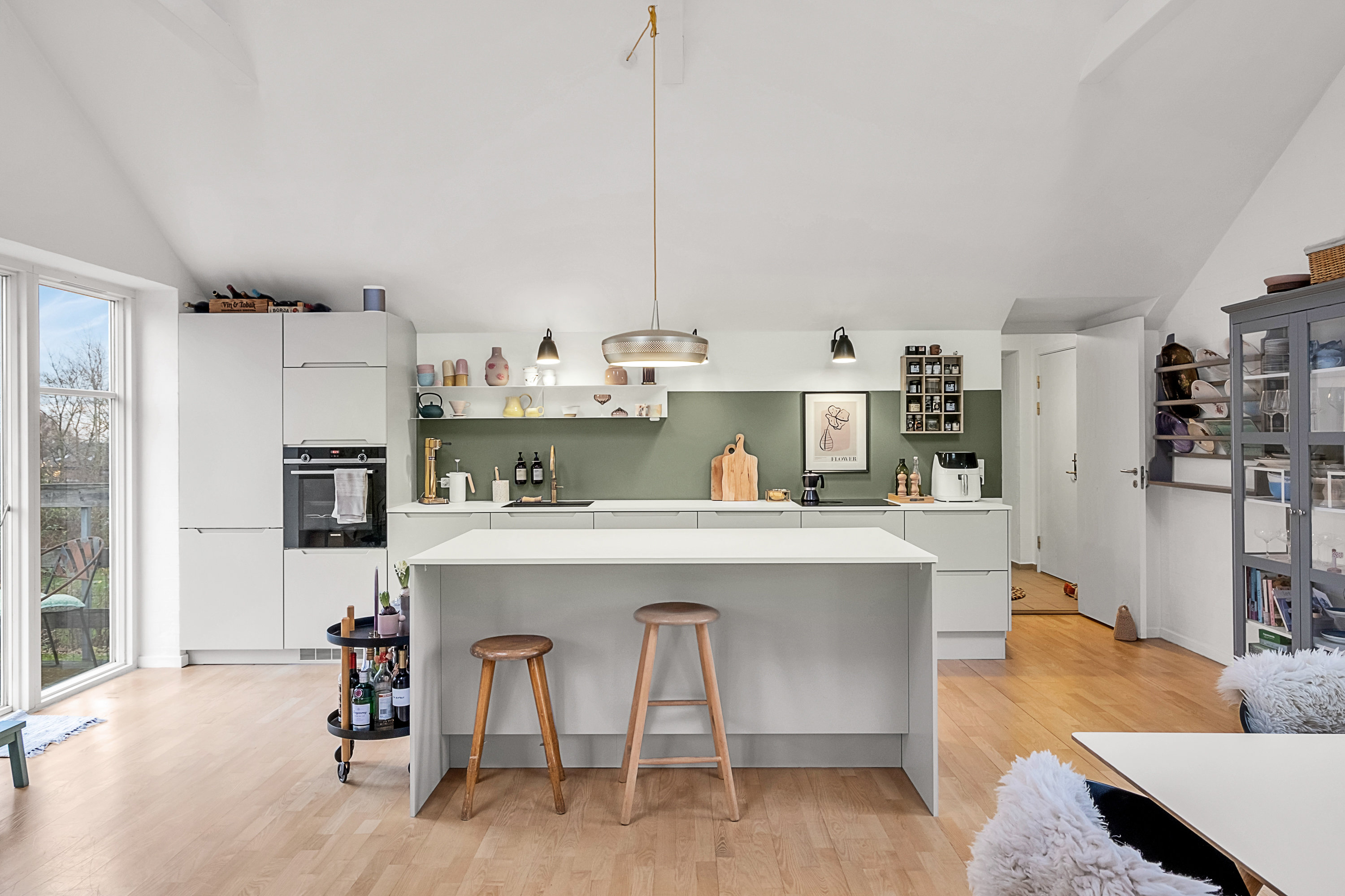 Fremhævet køkken billede i fuldskærmstilstand. Billede af St. Blichers Vej 58, 1., Hasle, 8210 Aarhus V