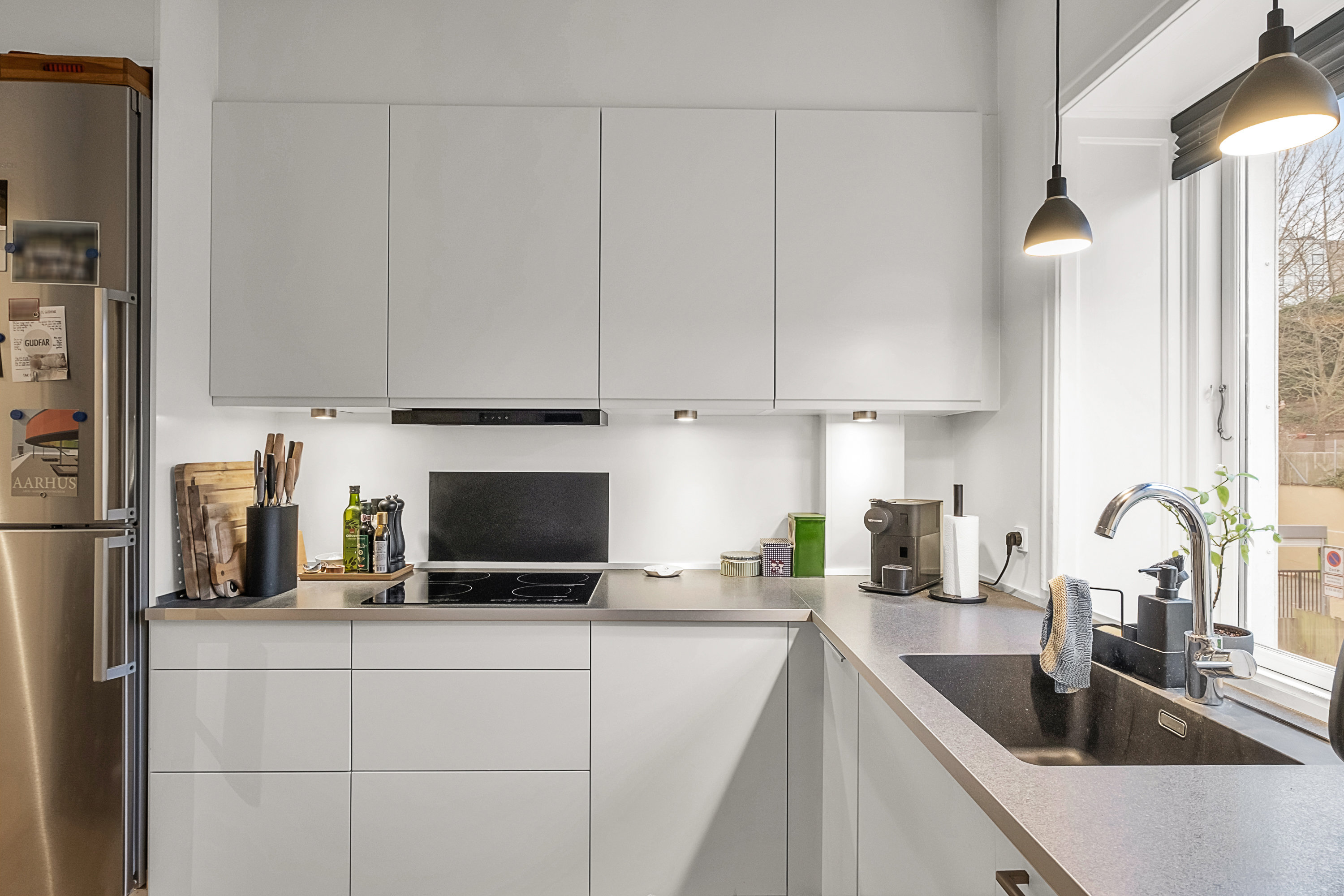 Fremhævet køkken billede i fuldskærmstilstand. Billede af Eckersbergsgade 21, 1. tv., 8000 Aarhus C