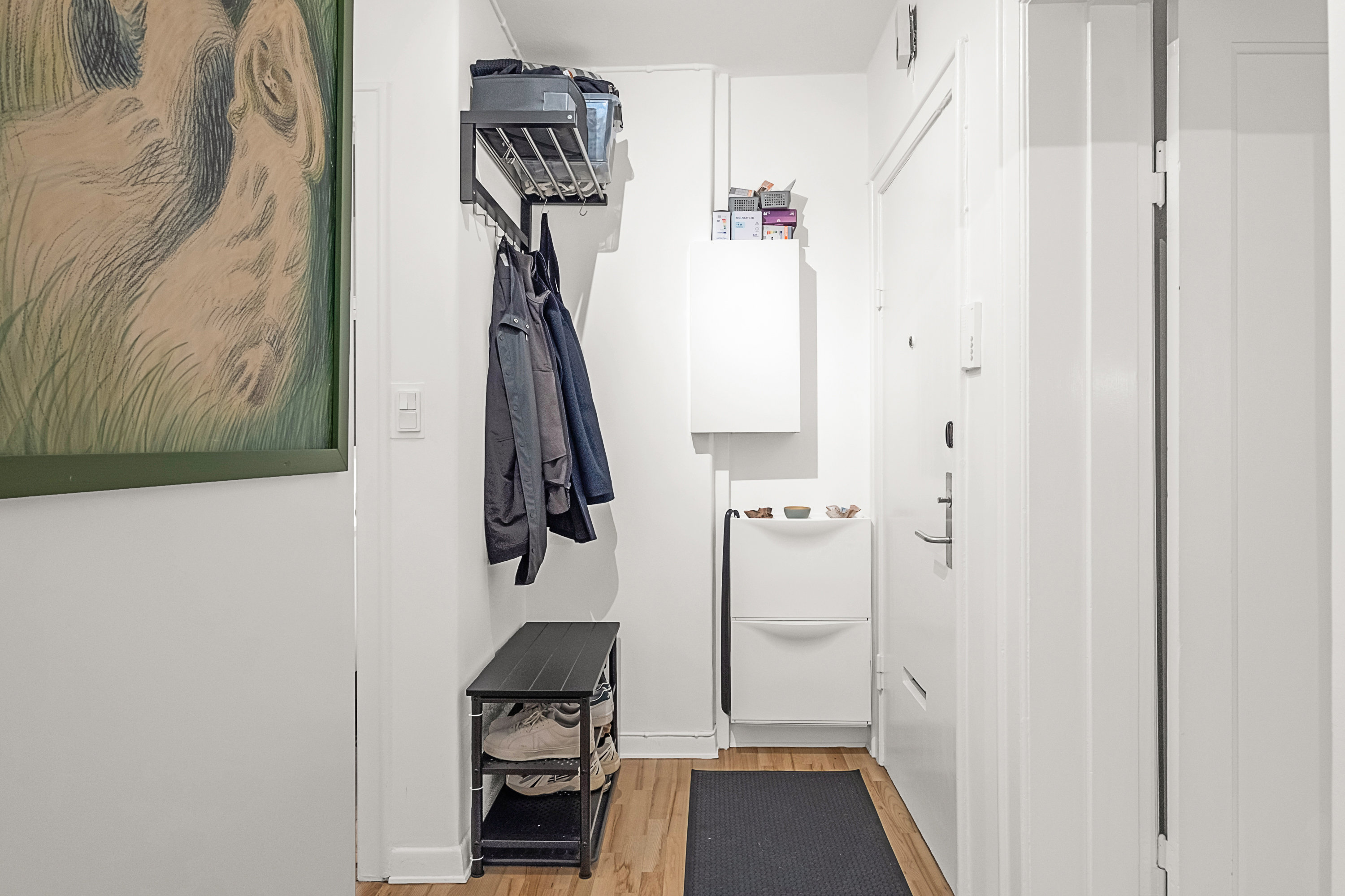 Fremhævet gang billede i fuldskærmstilstand. Billede af Eckersbergsgade 21, 1. tv., 8000 Aarhus C