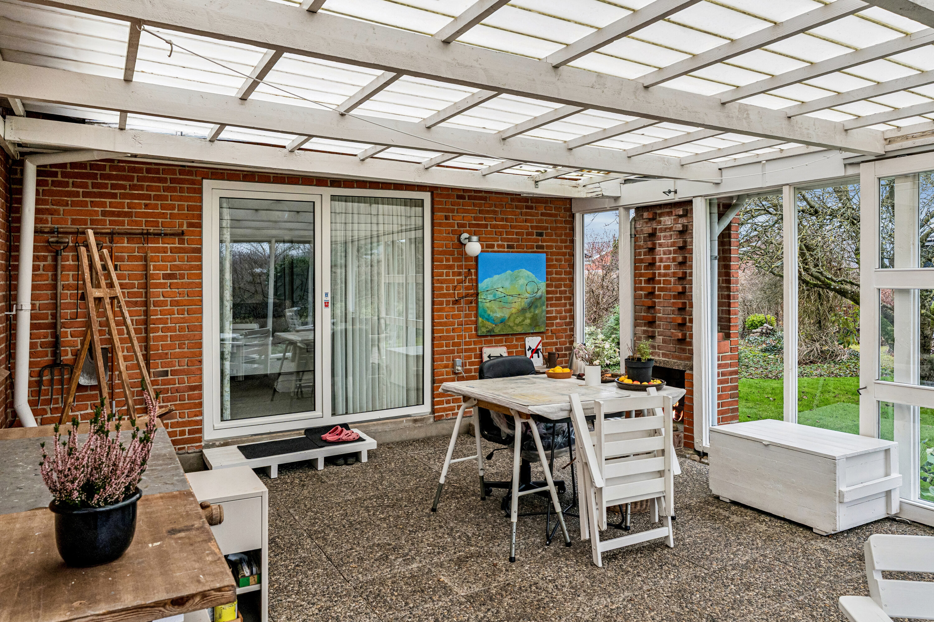 Fremhævet terrasse billede i fuldskærmstilstand. Billede af Hartmannsvej 3, Skalborg, 9200 Aalborg SV