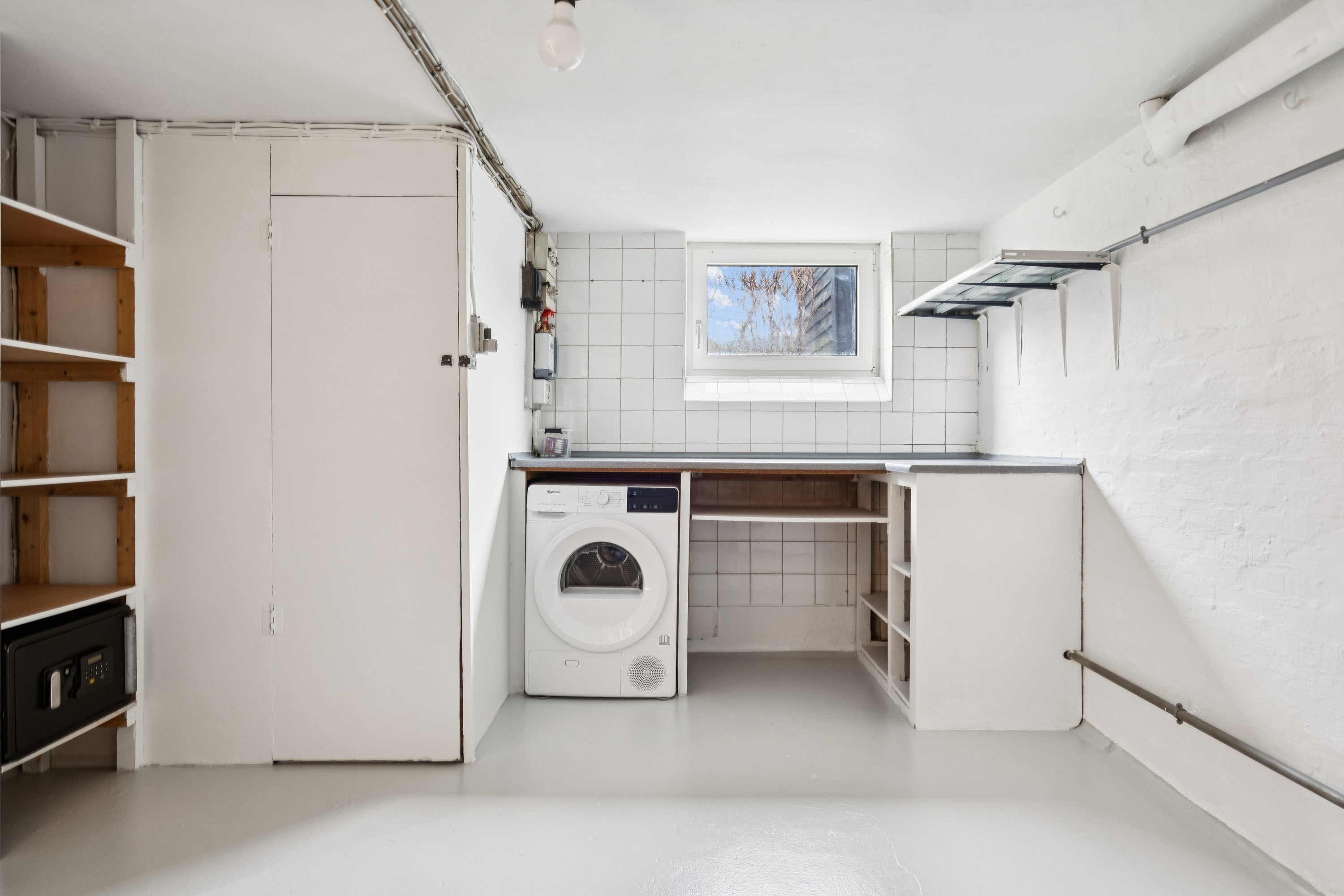 Fremhævet vaskerum billede i fuldskærmstilstand. Billede af Elme Alle 9, 9850 Hirtshals
