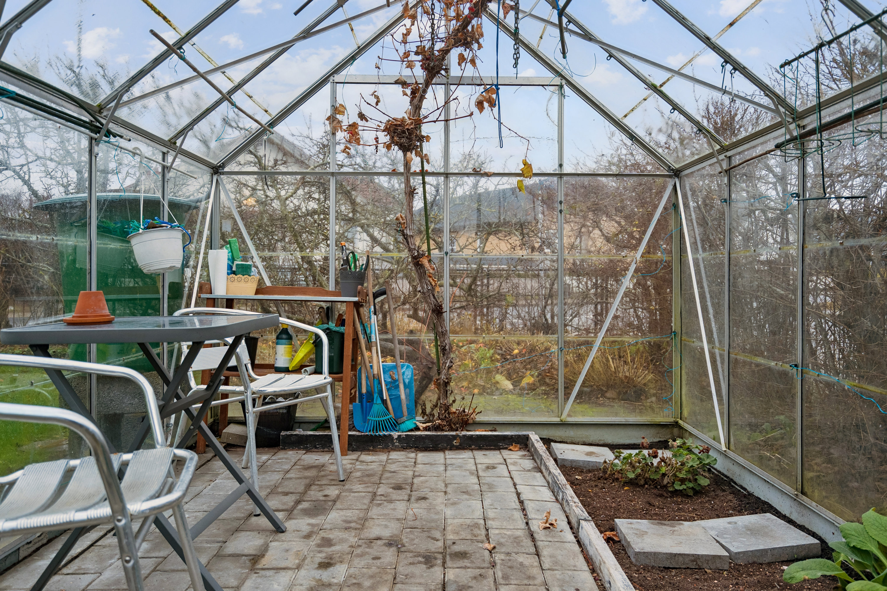 Fremhævet drivhus billede i fuldskærmstilstand. Billede af Elme Alle 9, 9850 Hirtshals