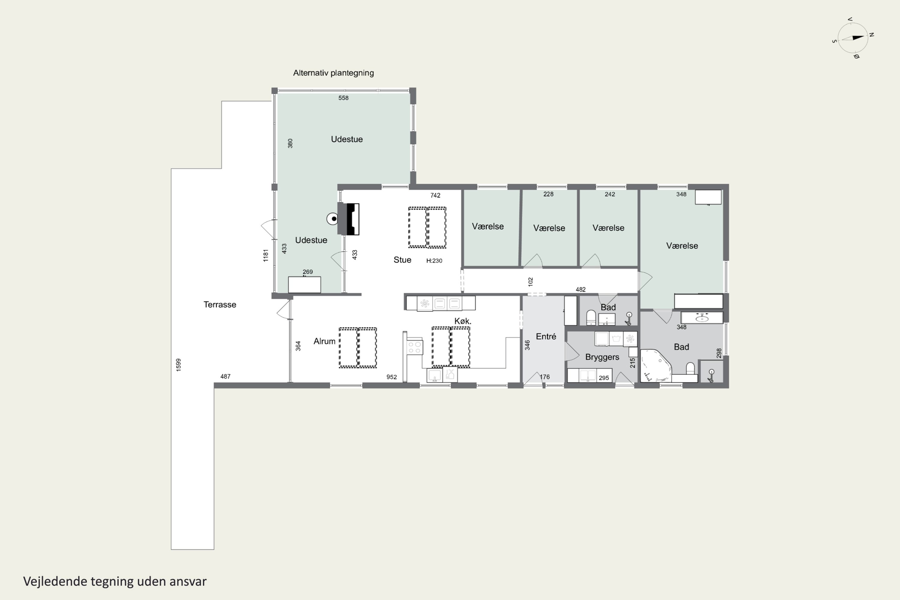 Plantegninger billede af Urtehaven 29, 4300 Holbæk