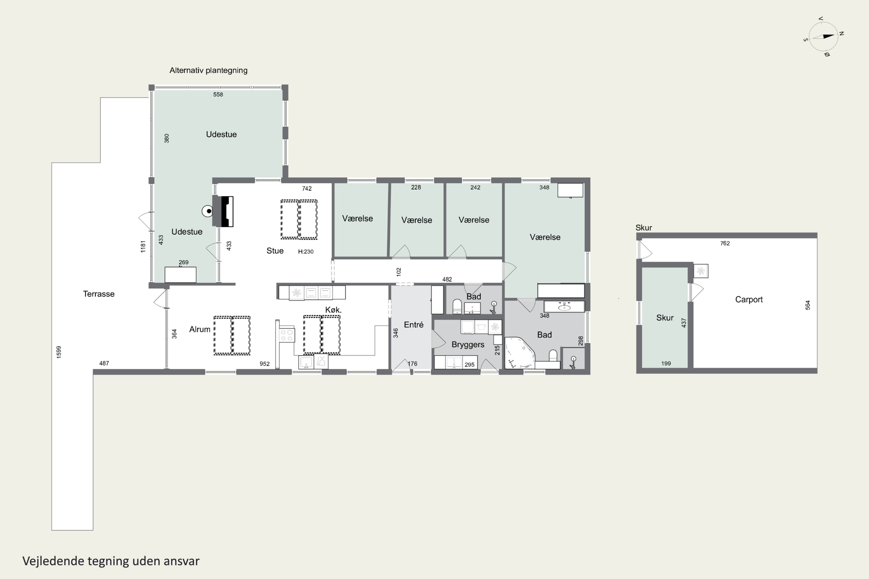 Plantegninger billede af Urtehaven 29, 4300 Holbæk