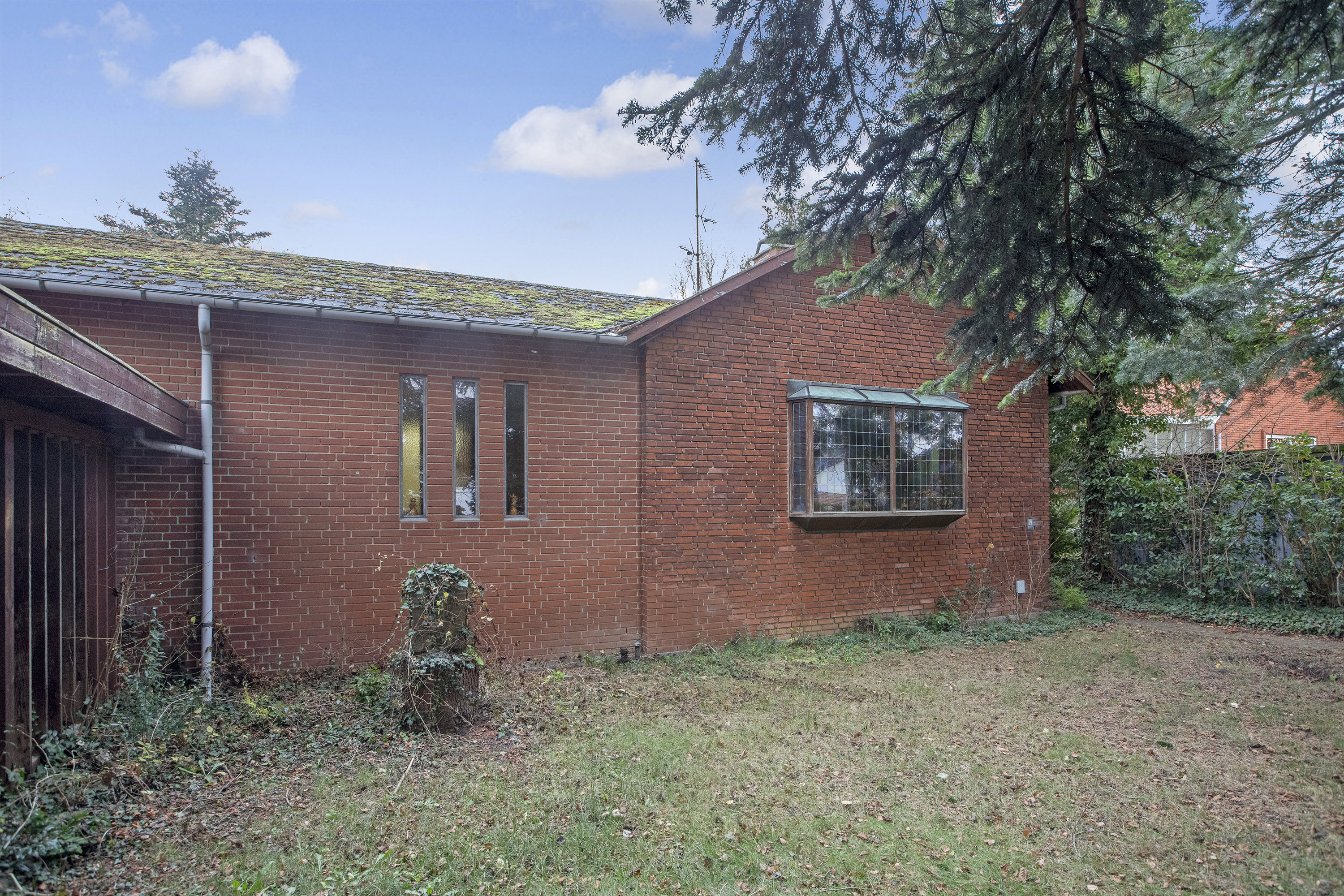 Miniaturebillede 1: set fra vejen. Billede af Jyttevej 19, 2740 Skovlunde