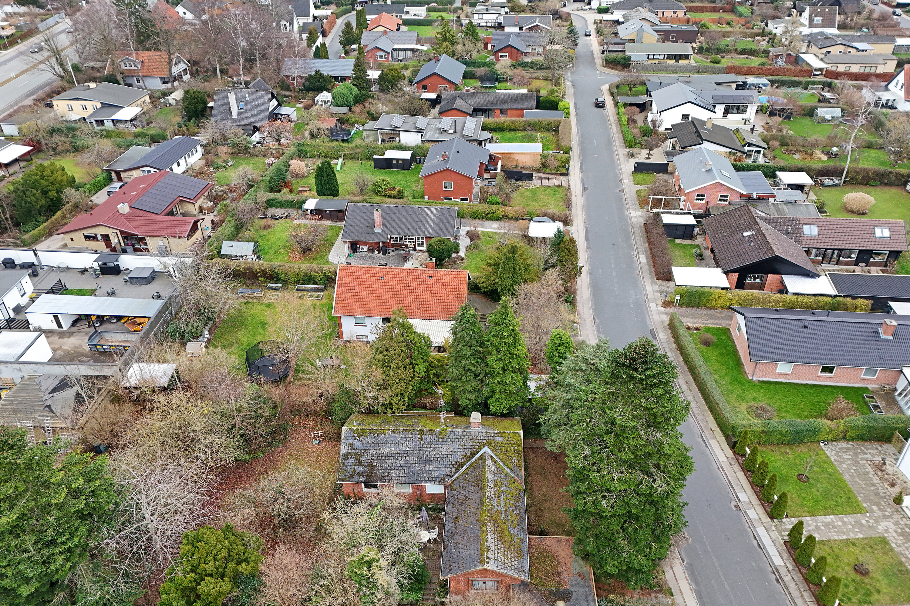 Fremhævet set oppefra billede i fuldskærmstilstand. Billede af Jyttevej 19, 2740 Skovlunde