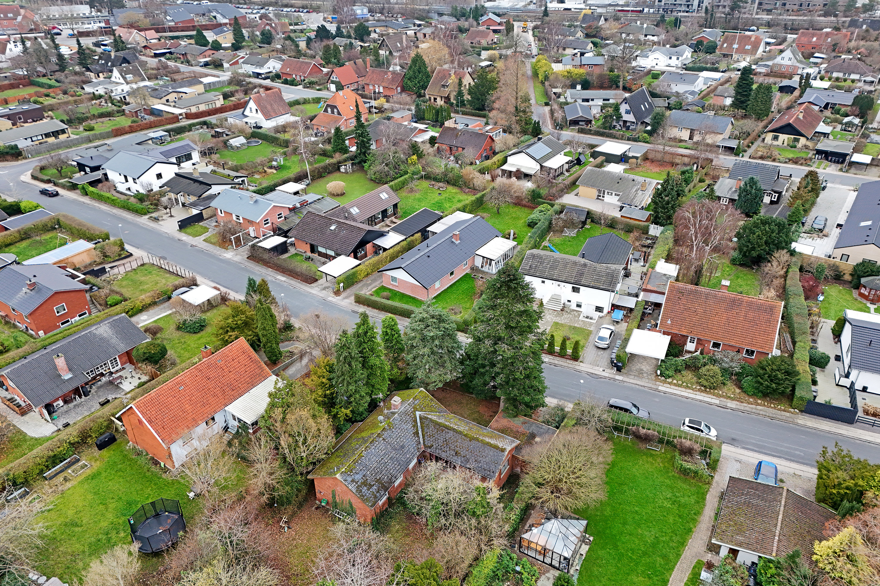 Fremhævet set oppefra billede i fuldskærmstilstand. Billede af Jyttevej 19, 2740 Skovlunde