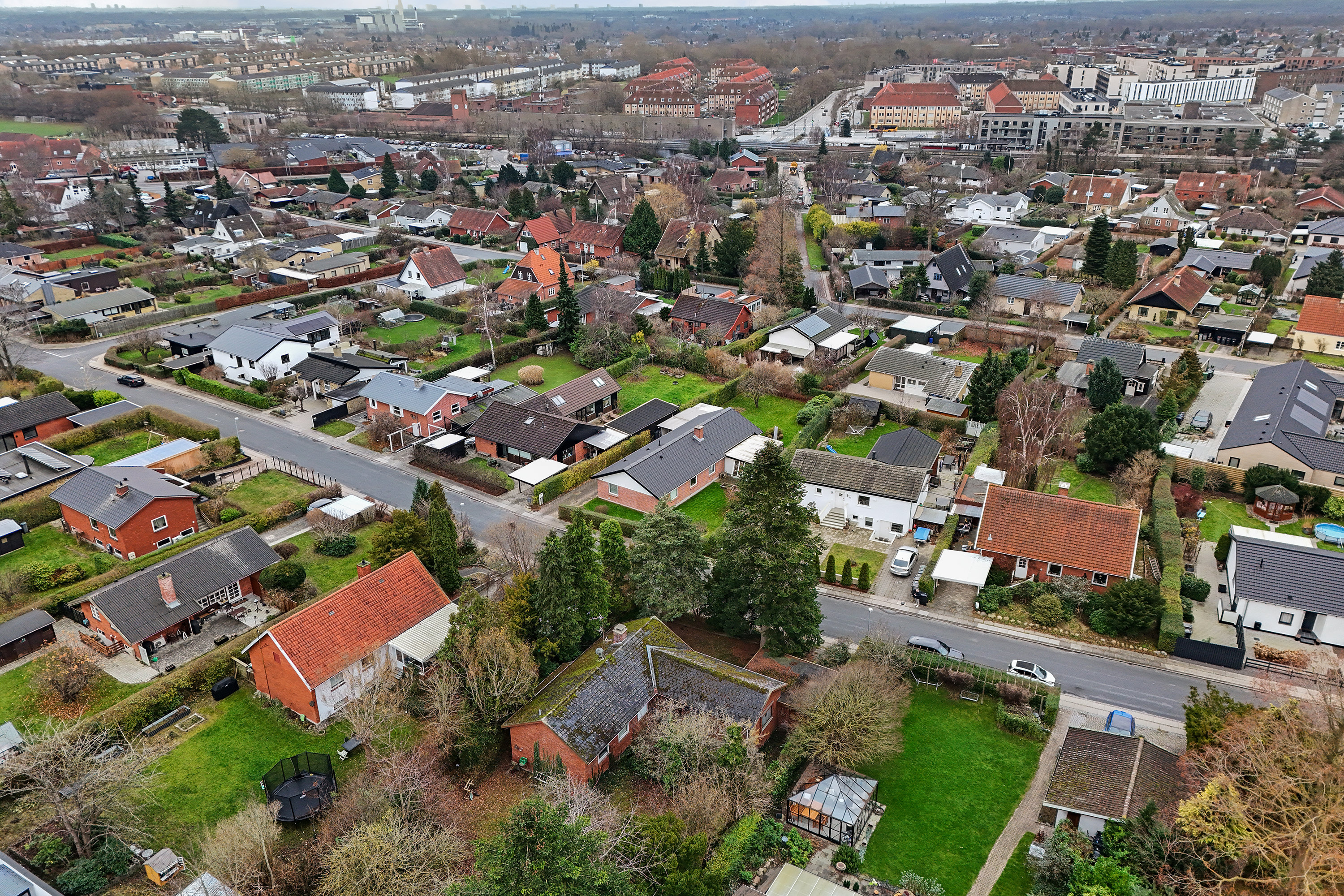 Fremhævet set oppefra billede i fuldskærmstilstand. Billede af Jyttevej 19, 2740 Skovlunde