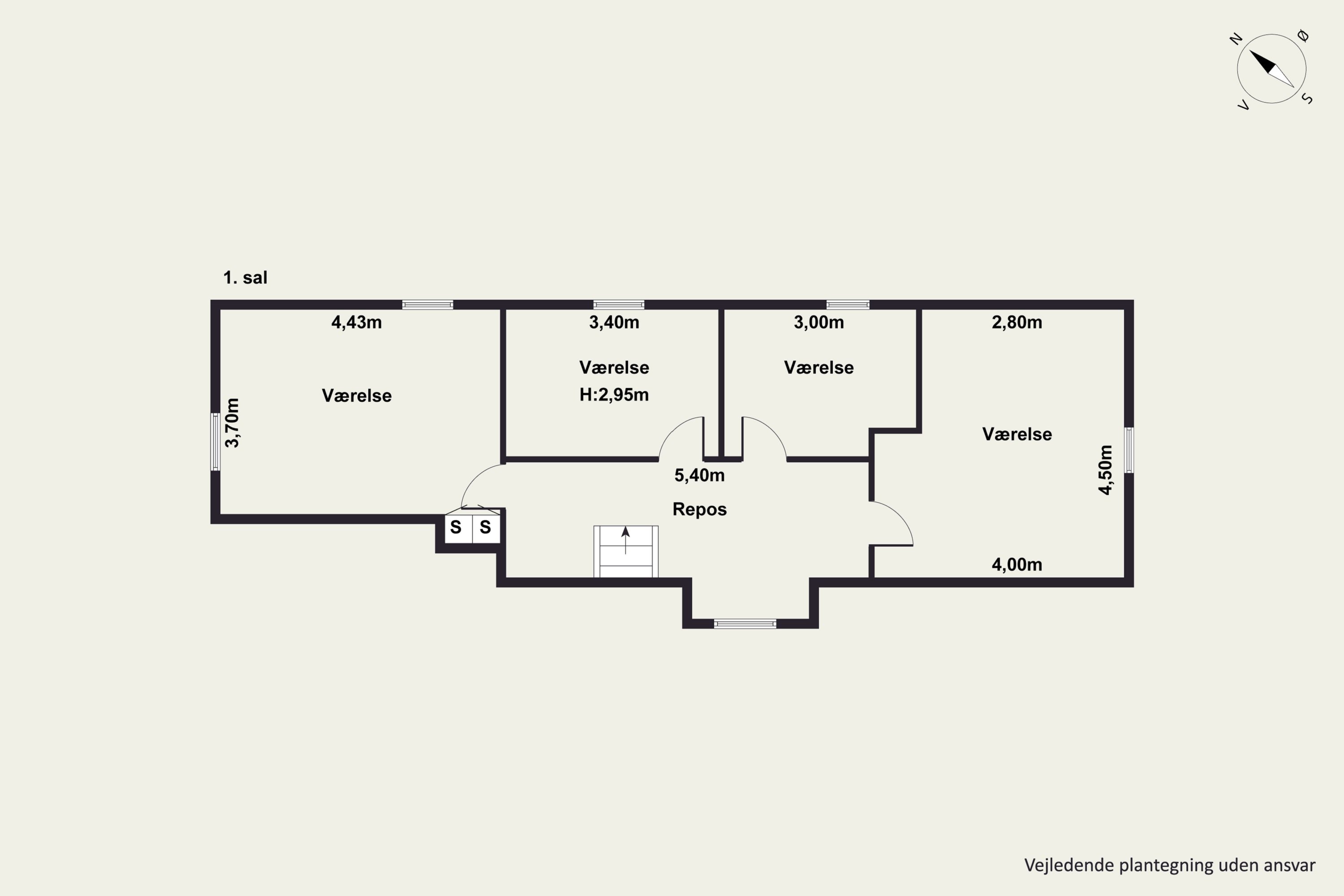 Plantegninger billede af Strandvejen 52, Tranum, 9460 Brovst