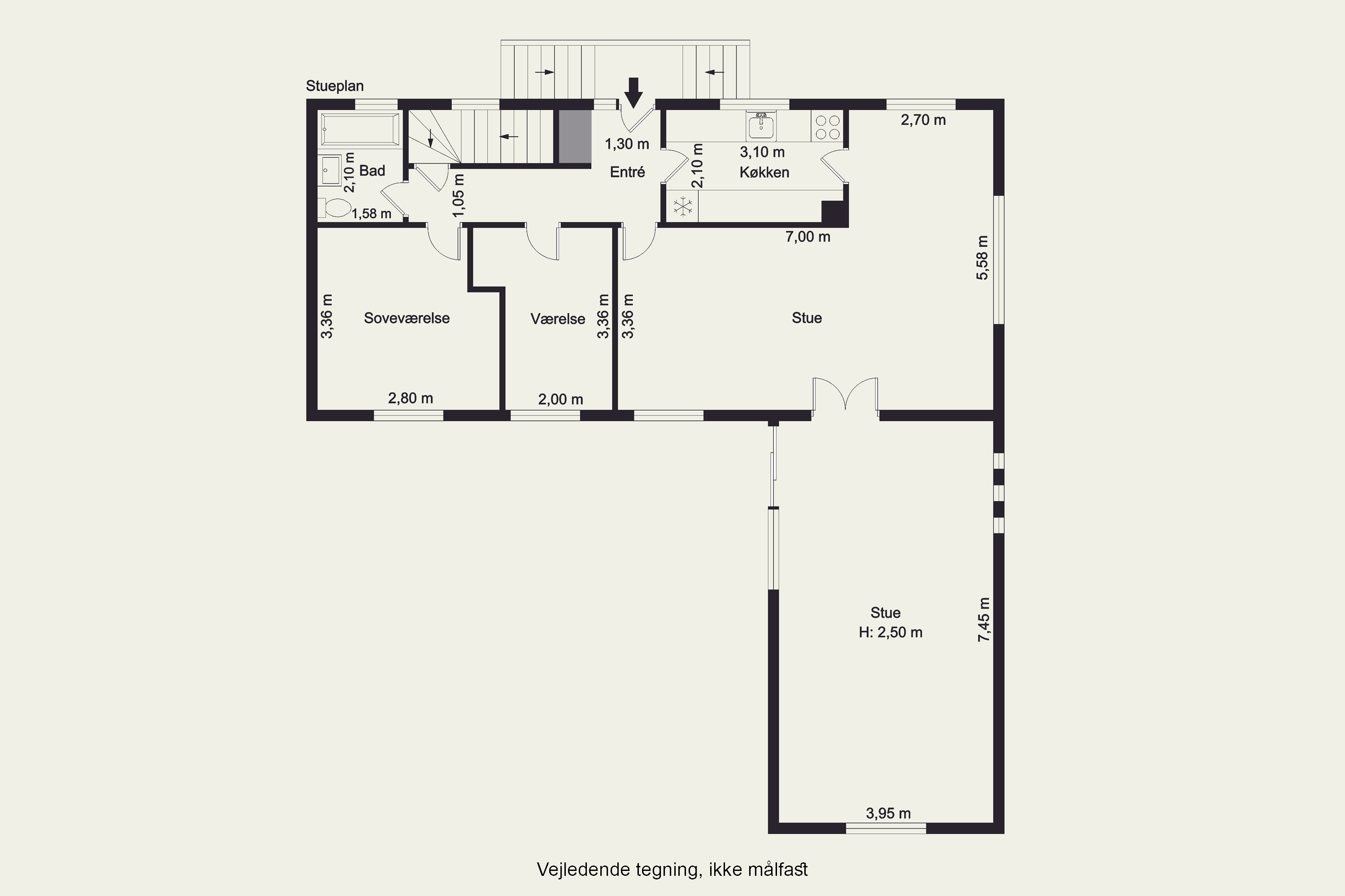 Plantegninger billede af Jyttevej 19, 2740 Skovlunde