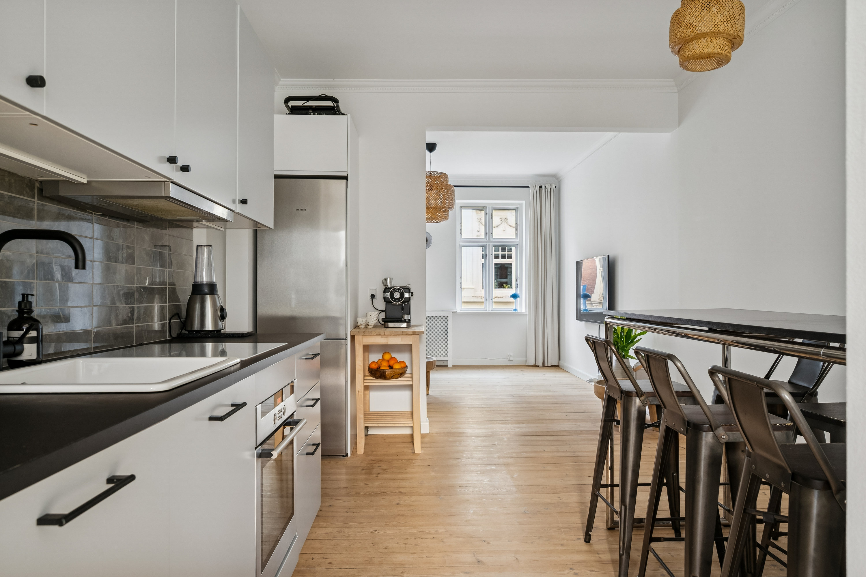 Fremhævet køkken billede i fuldskærmstilstand. Billede af Nørregade 59, 1., 8000 Aarhus C