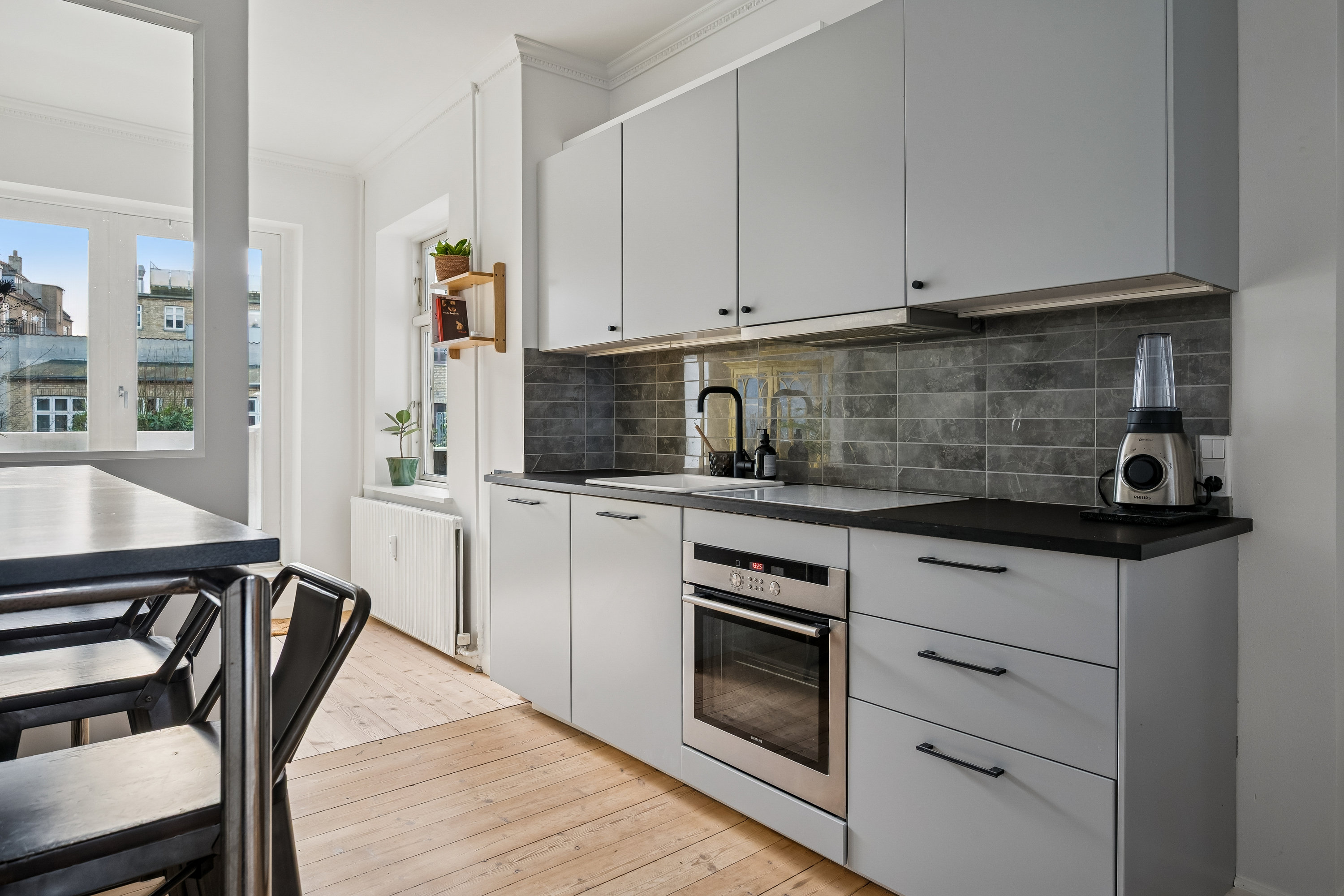 Fremhævet køkken billede i fuldskærmstilstand. Billede af Nørregade 59, 1., 8000 Aarhus C