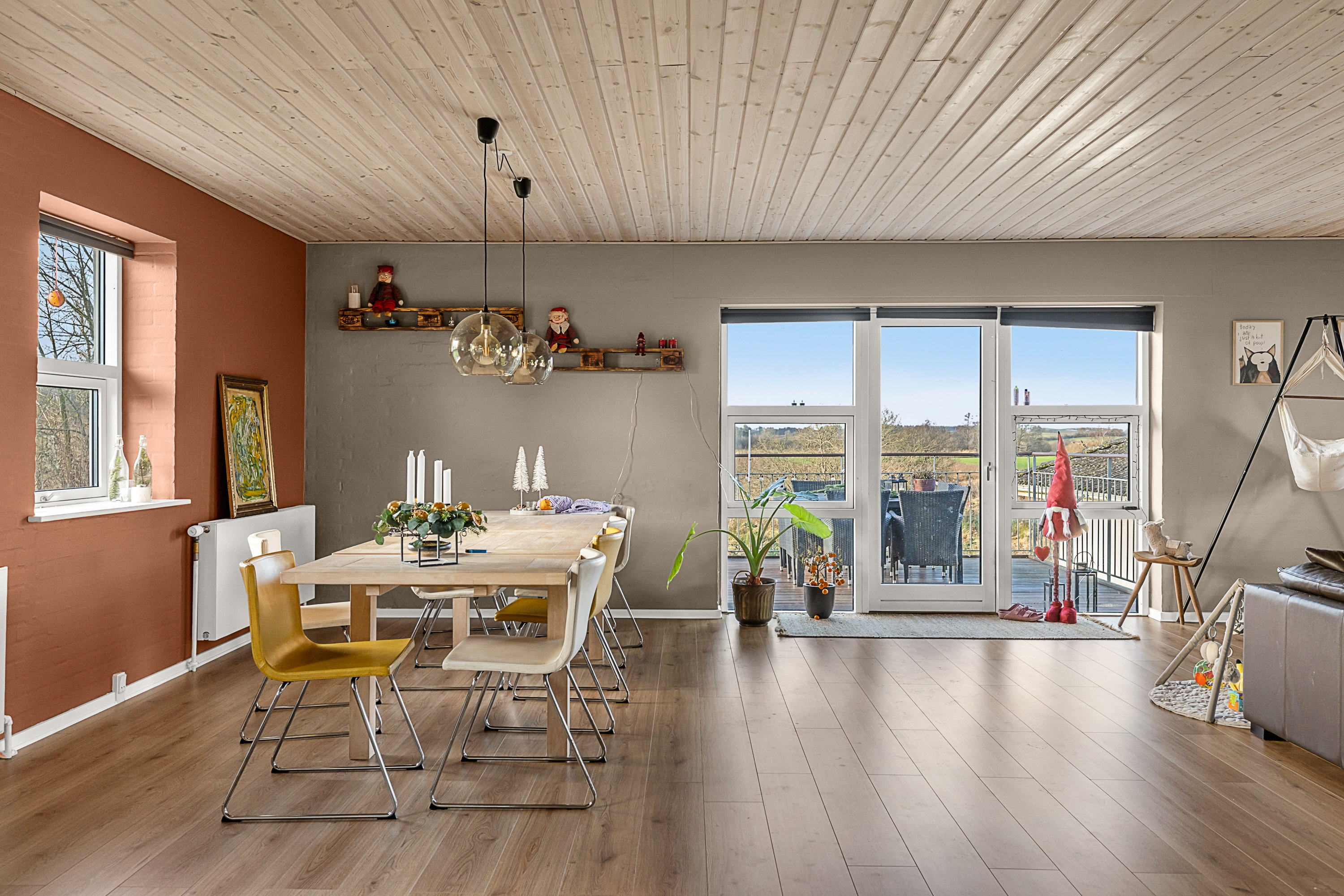 Fremhævet stue billede i fuldskærmstilstand. Billede af Fåborgvej 18, Nr Broby, 5672 Broby