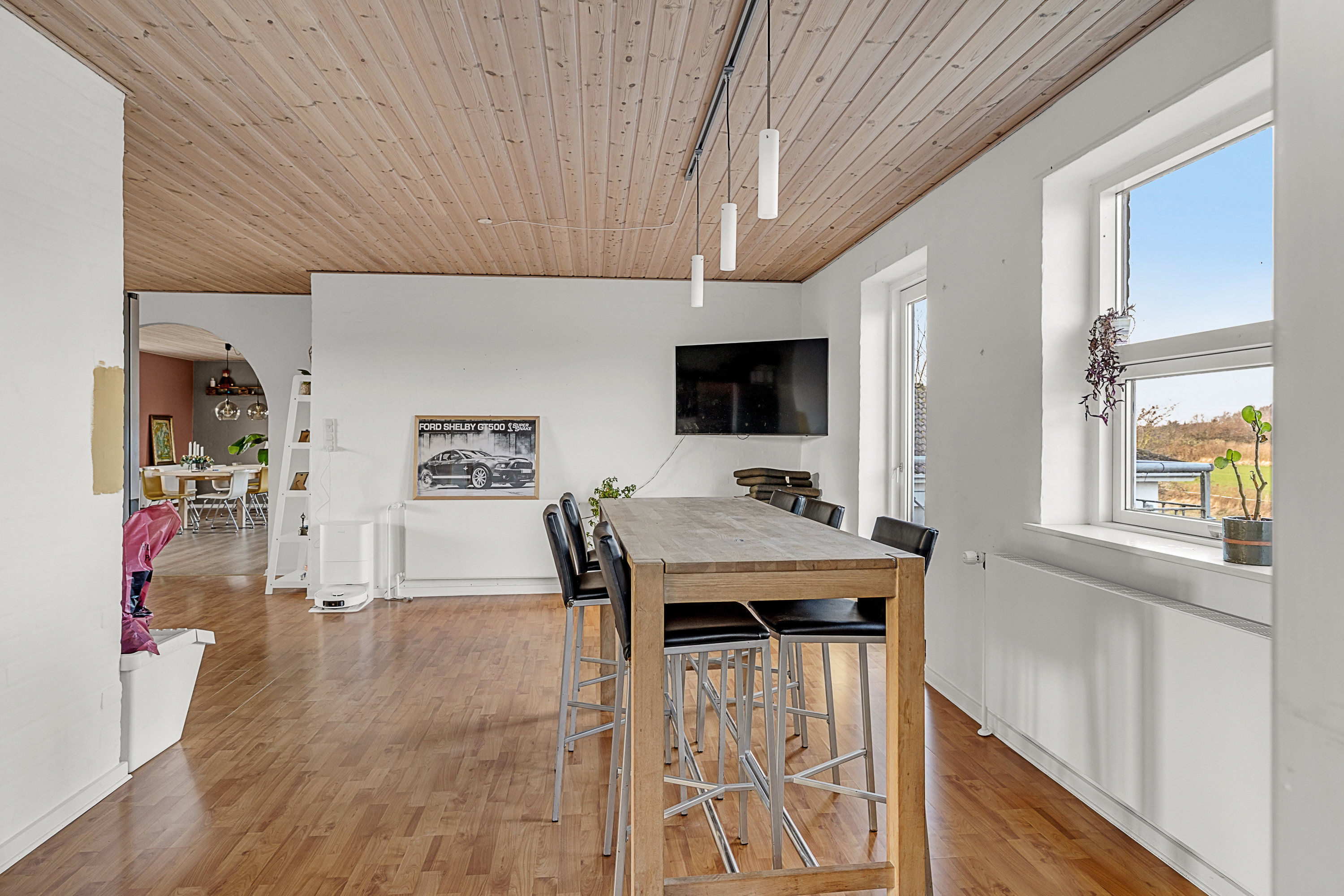 Fremhævet stue billede i fuldskærmstilstand. Billede af Fåborgvej 18, Nr Broby, 5672 Broby