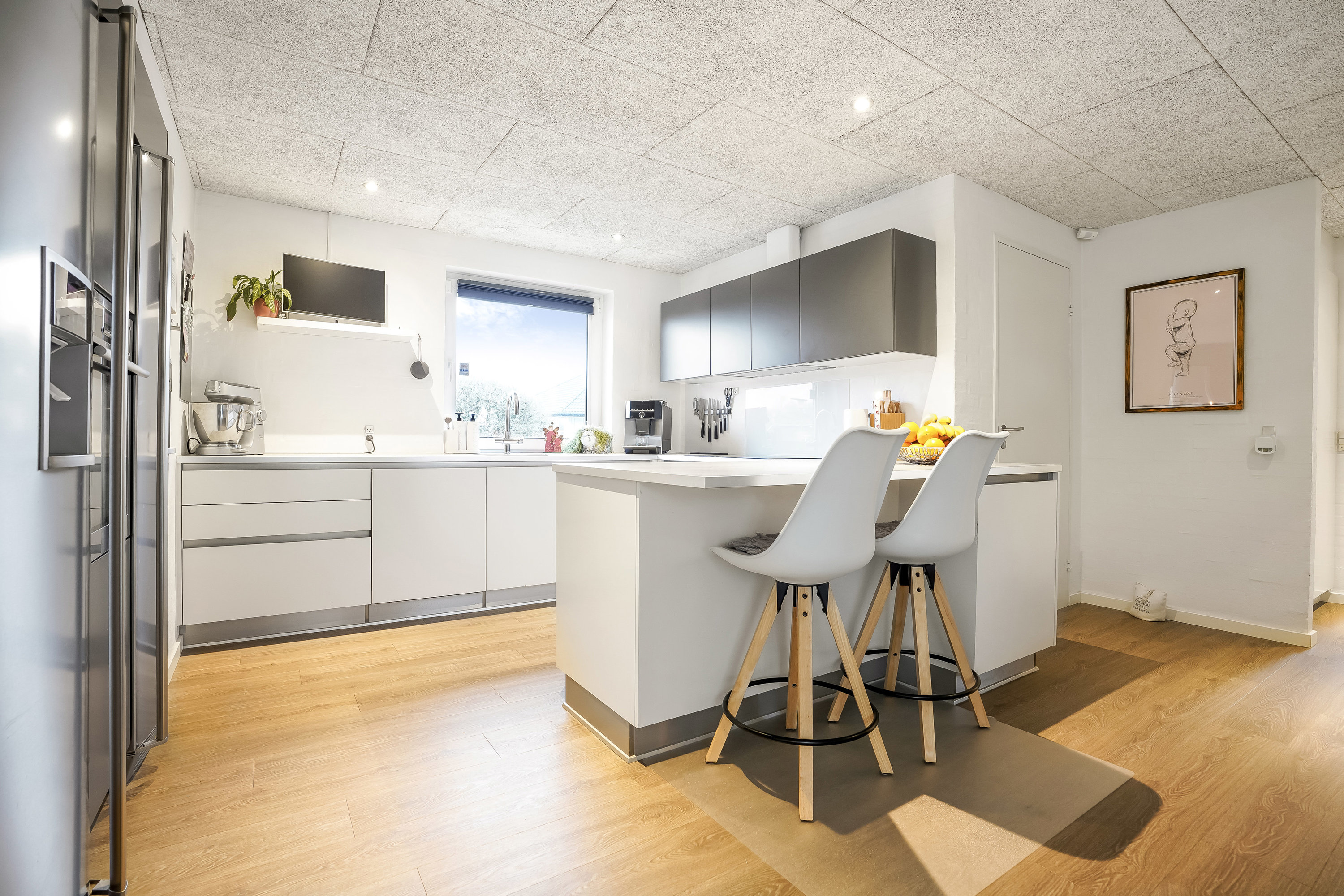 Fremhævet køkken billede i fuldskærmstilstand. Billede af Søndervold 108, 7200 Grindsted