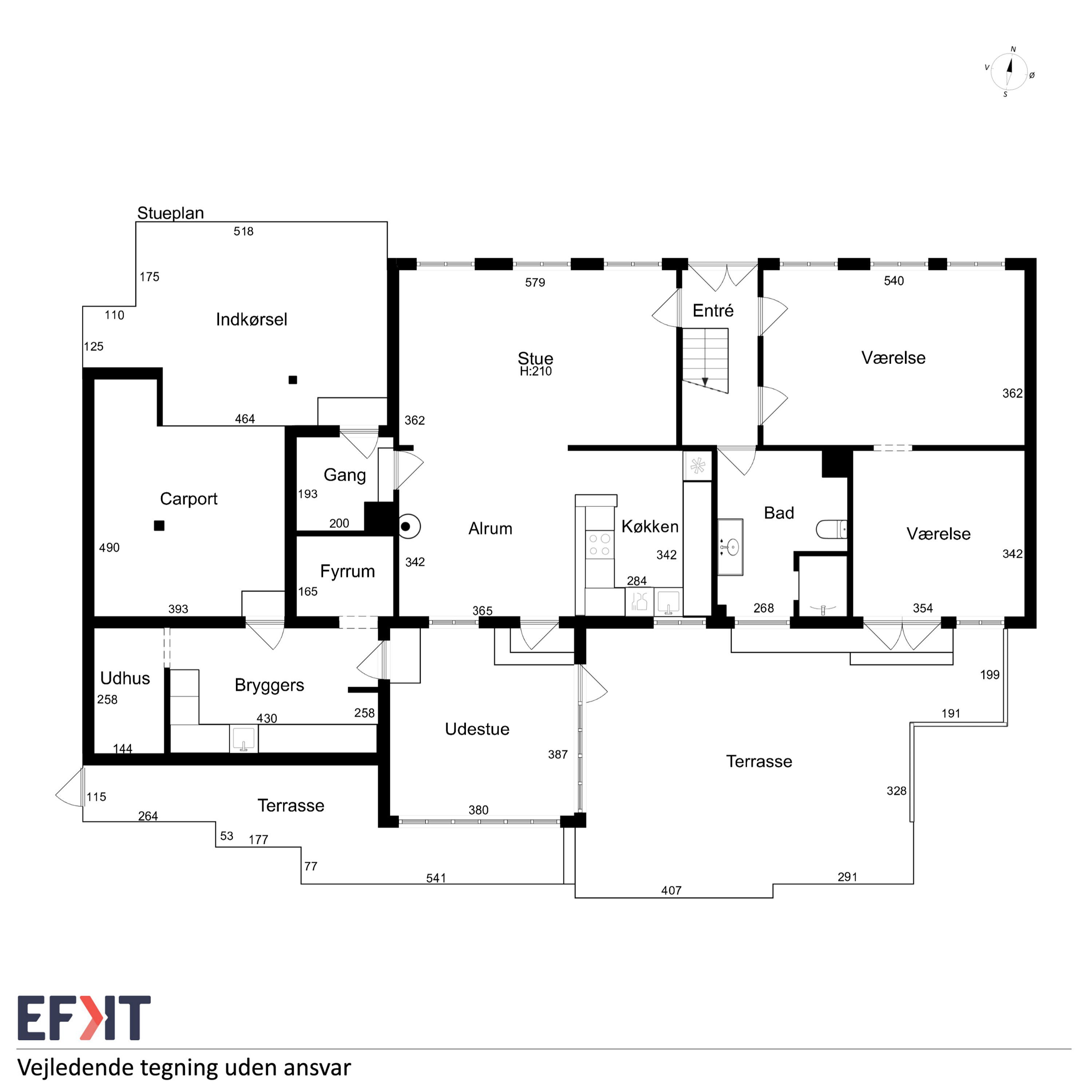 Plantegninger billede af Rødbyvej 18, Thurø, 5700 Svendborg