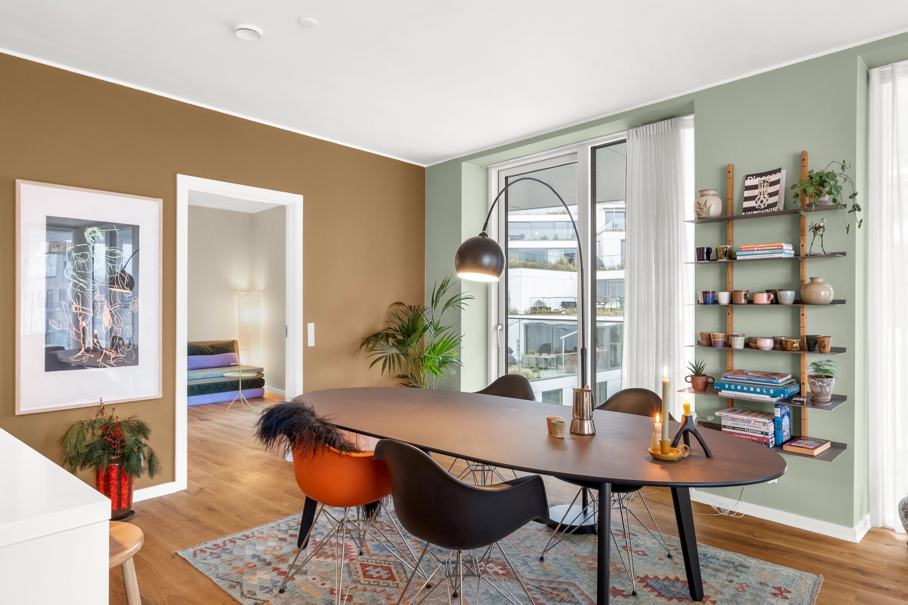 Fremhævet stue billede i fuldskærmstilstand. Billede af Esther Aggebos Gade 30, 3. 4., 8000 Aarhus C