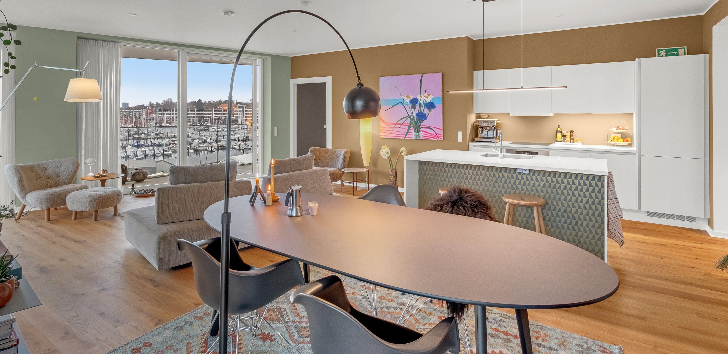 Fremhævet stue billede i fuldskærmstilstand. Billede af Esther Aggebos Gade 30, 3. 4., 8000 Aarhus C