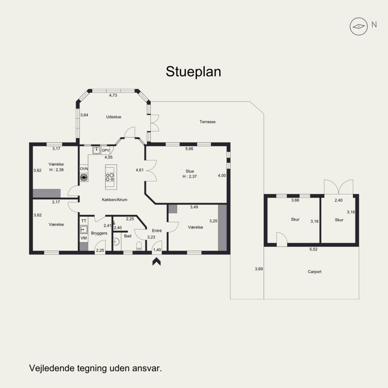Plantegninger billede af Højen 5, Korsør Syd, 4220 Korsør