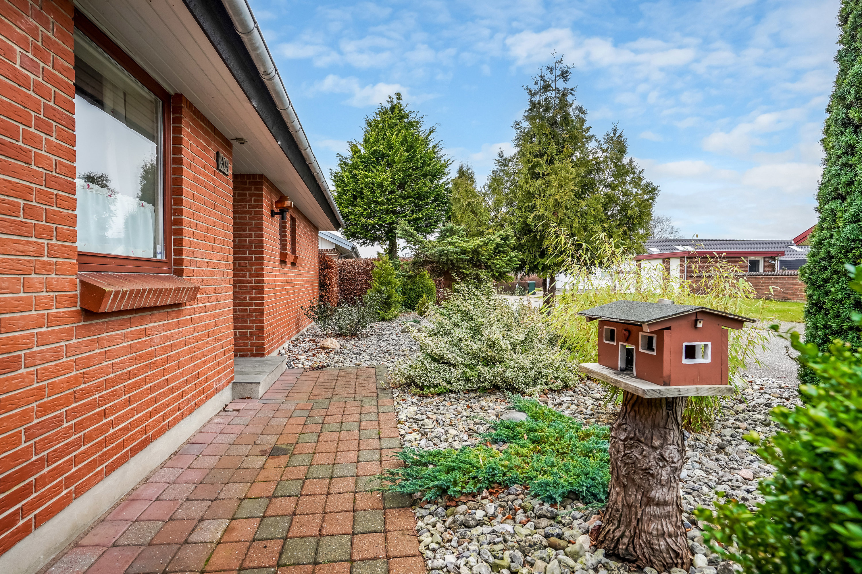 Fremhævet have billede i fuldskærmstilstand. Billede af Sønderkær 404, 7190 Billund